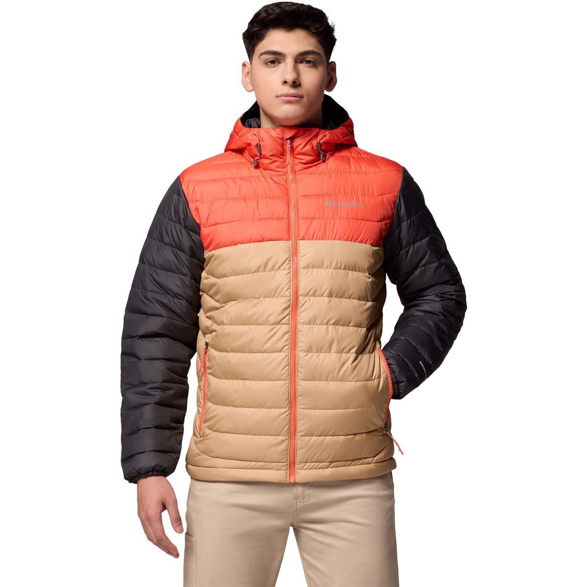 Columbia Steppjacke Powder Lite II Hooded Jacket Leichte, thermische Outdoor-Jacke mit innovativer Wärme- und