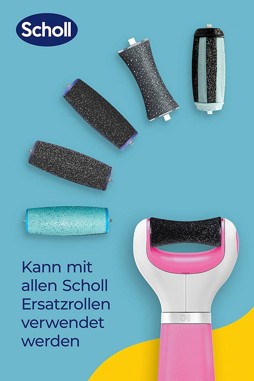 Scholl Elektrischer rosa Hornhautentferner Expertcare