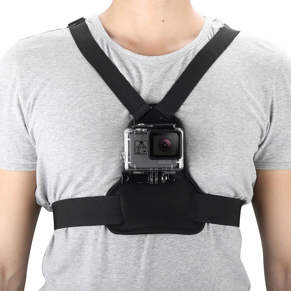 ayex Brustgurt-Halterung Chest Mount Harness für GoPro zB Sportaufnahmen Actioncam  Zubehör