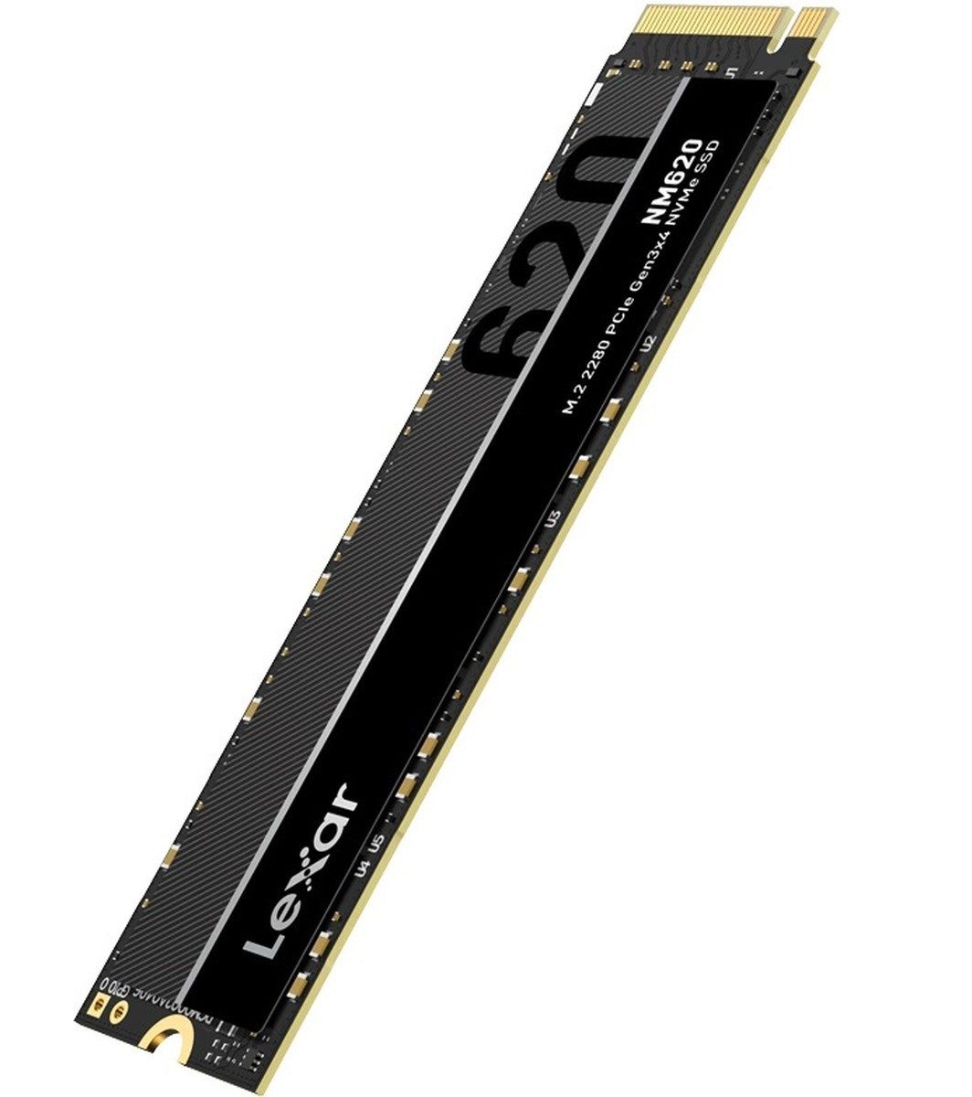 Lexar NM620 2TB NVMe SSD Gaming M.2 2280 2000GB interne SSD (2 TB) M.2", Features: PCIe Gen3x4, NVMe 1.4, 3D NAND, 1PB TBW