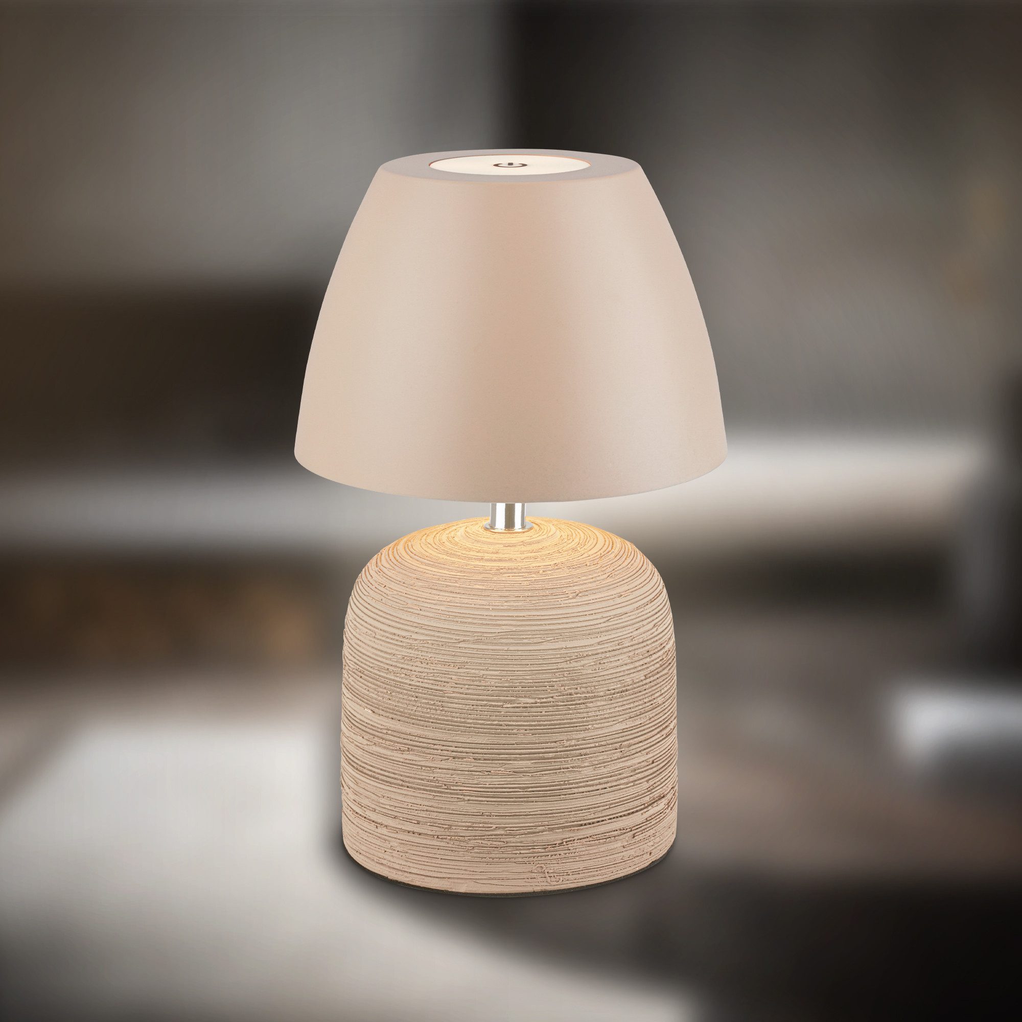 Briloner Leuchten LED Tischleuchte Akku Tischlampe Indoor/Outdoor kabellos günstig online kaufen