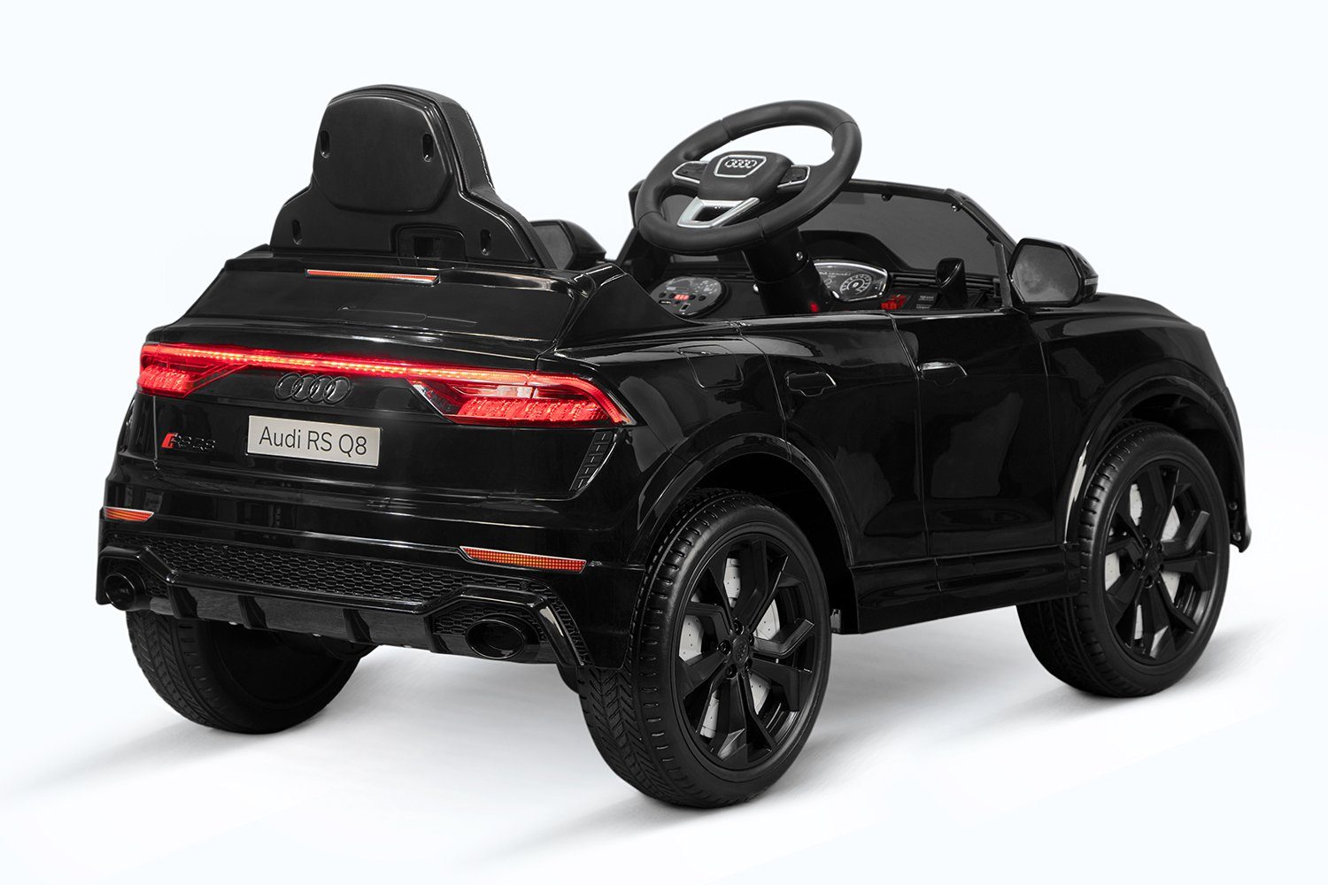 Lizenz Kinder Elektro Auto Audi Q7 Kinderauto 12V Fernbedienung MP3 Beleuchtung 
