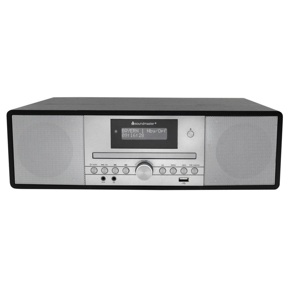 DAB+ Radio mit CD Player DAB980 schwarz Digitalradio (DAB)