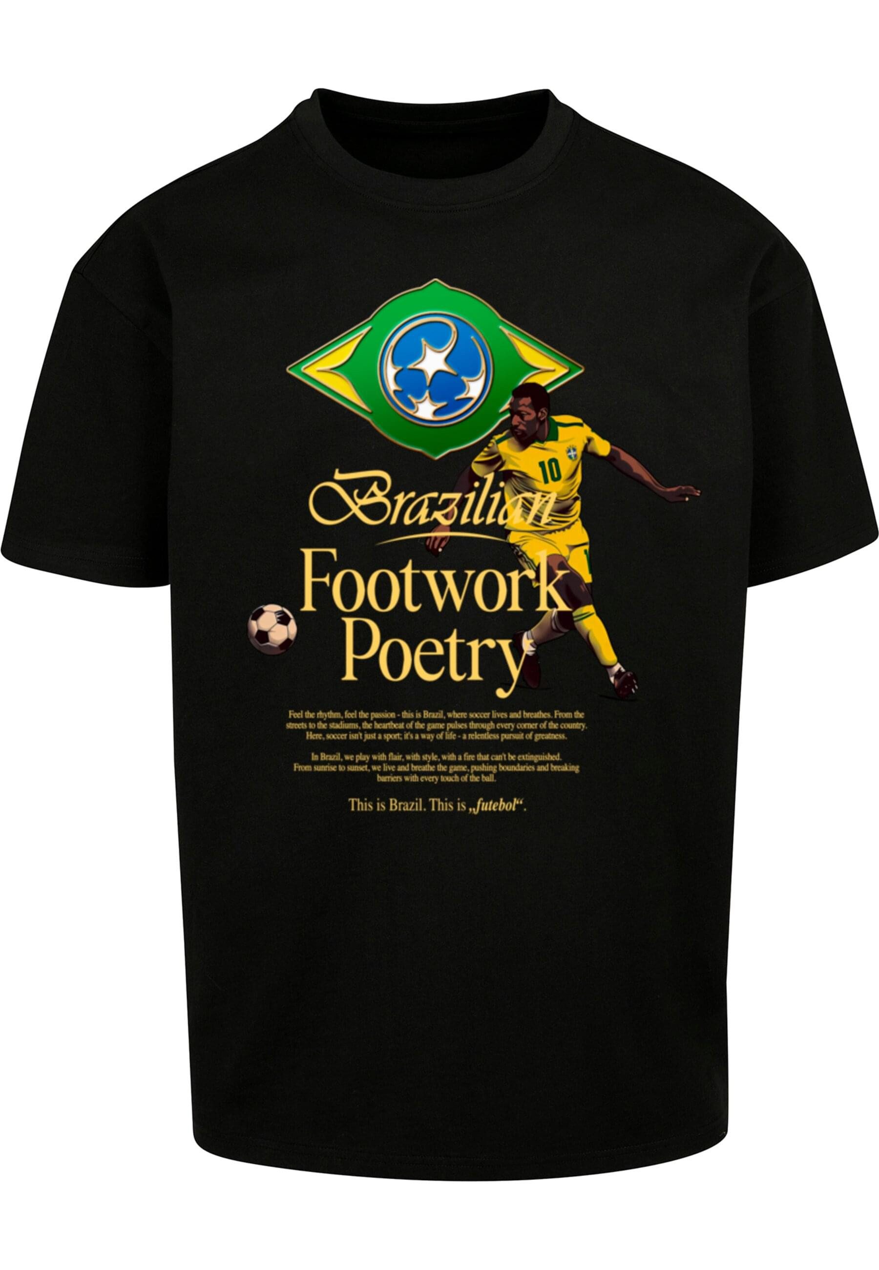 Upscale by Mister Tee T-Shirt Upscale by Mister Tee Footwork Poetry Oversize Tee (1-tlg)