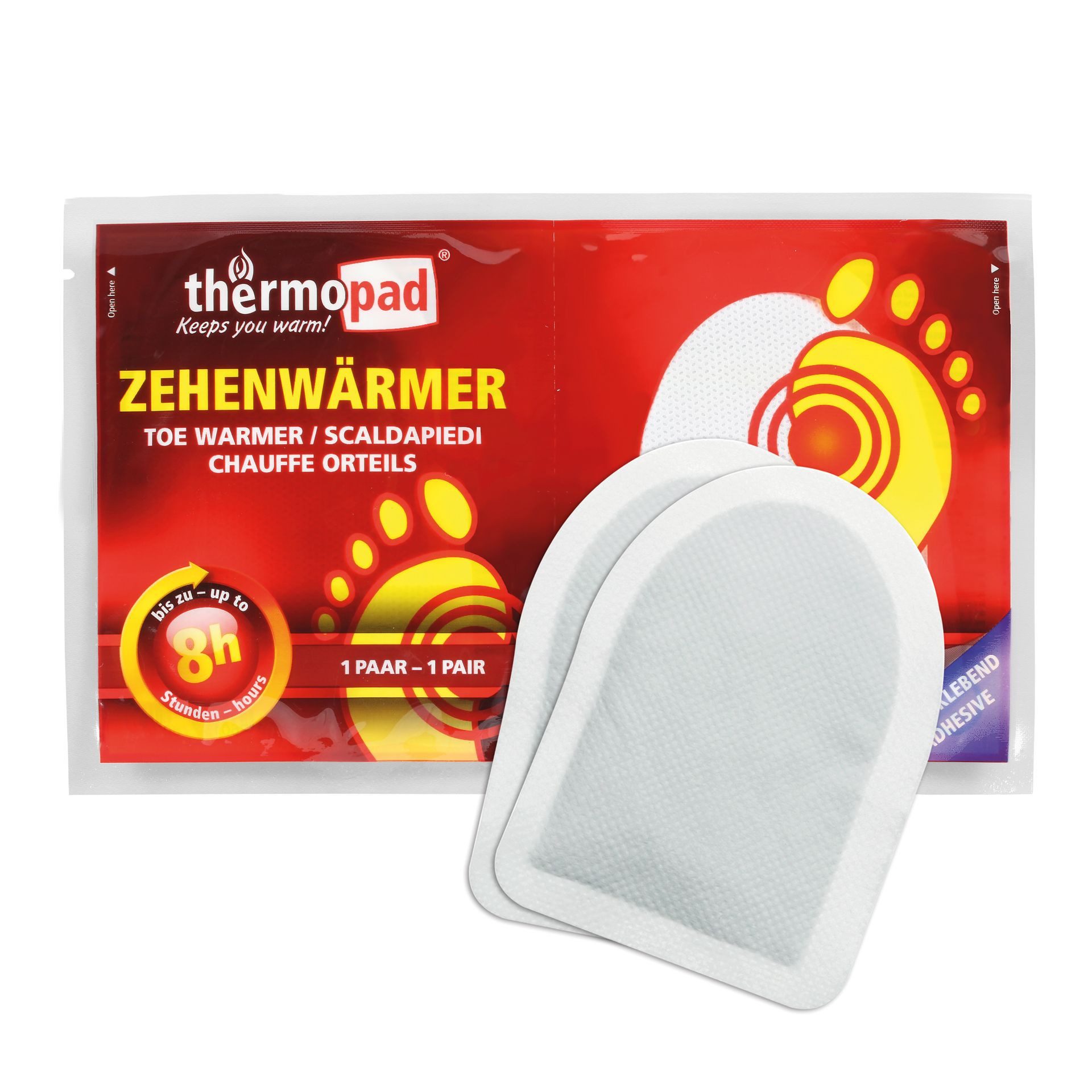Thermopad Zehenwärmer Thermopad Zehenwärmer 5 Paar, Wärmt bis zu max. 8 h