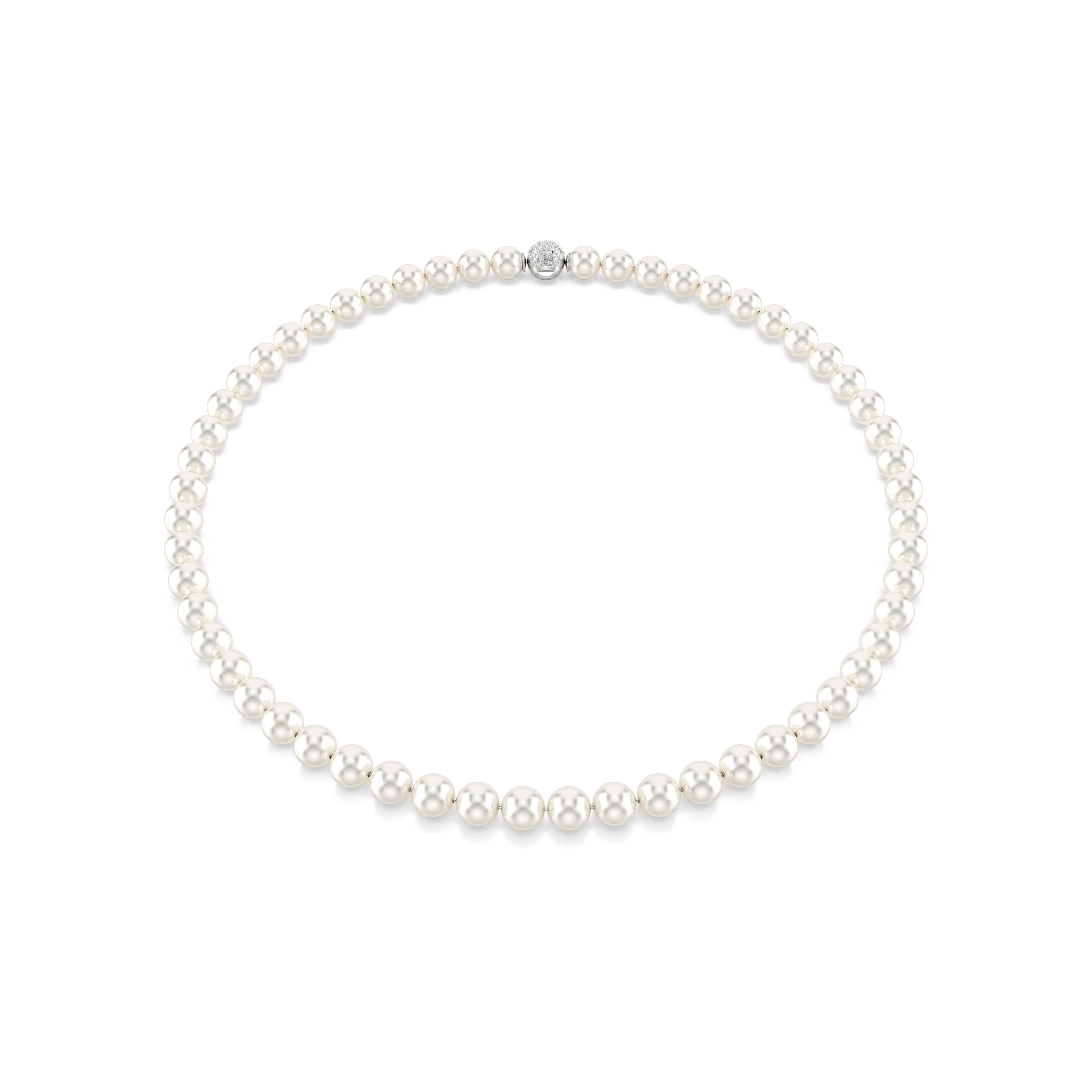 Swarovski Collier Schmuck Geschenk Matrix Halskette, mit Swarovski® Kristall - mit Swarovski® Perle