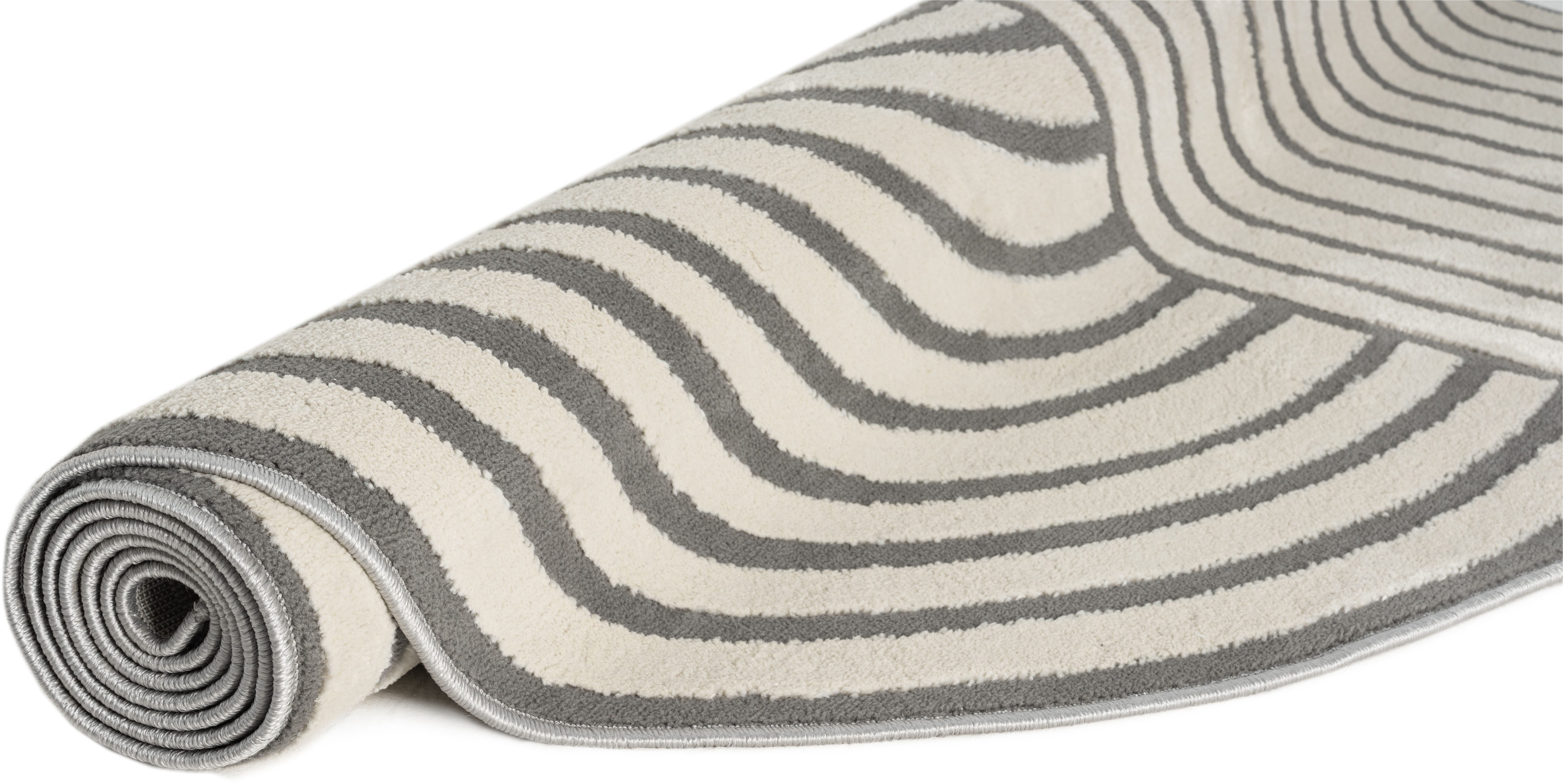 s.Oliver Teppich Cilla, besondere Form, modernes Design, dichte Qualität, rechteckig, Höhe: 11 mm, Woll-Look, Skandi, Boho, leichter Glanz, Wohnzimmer, Schlafzimmer. Reduzierter Preis € 201,99. Unverbindliche Preisempfehlung € 448,99