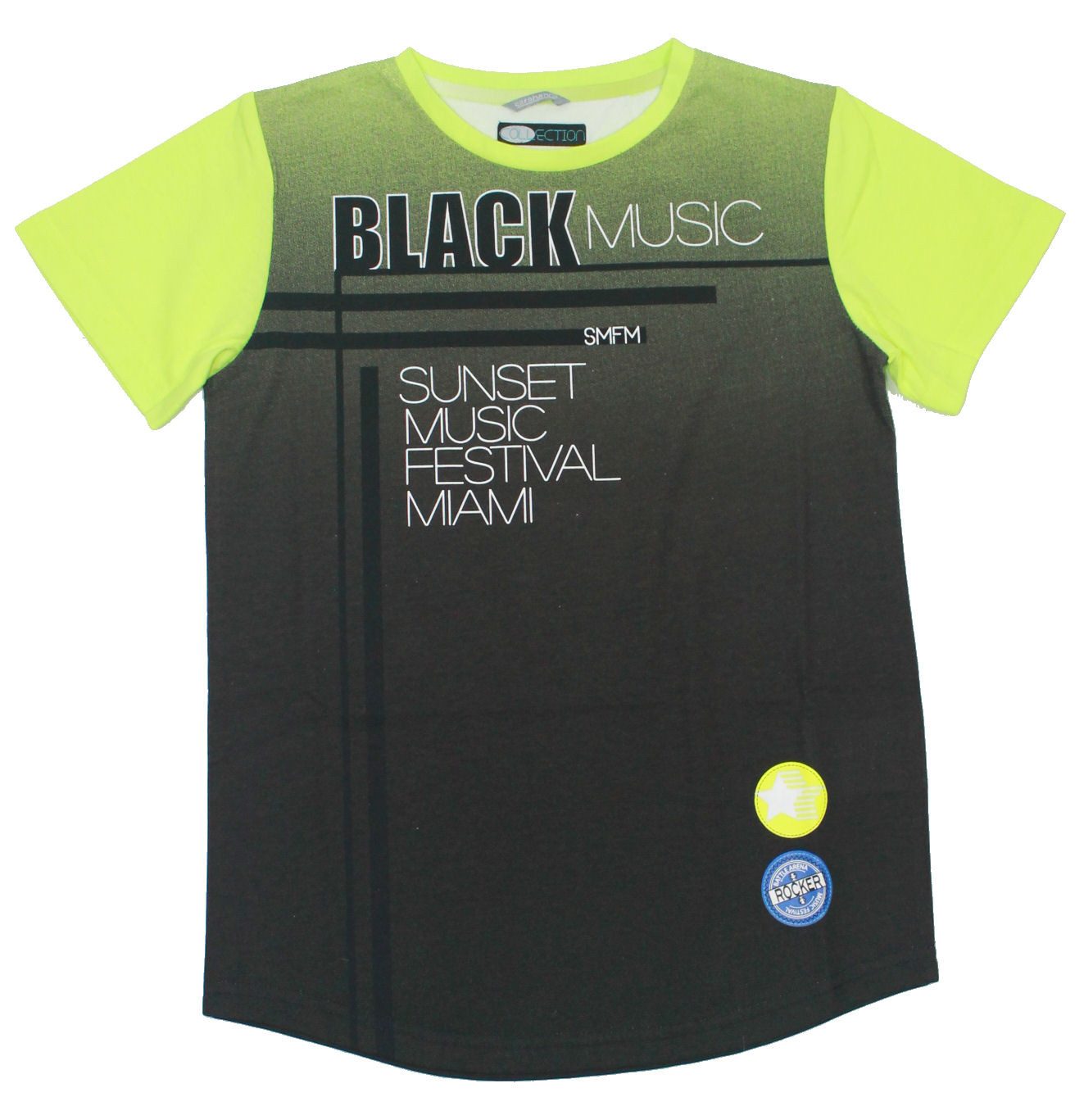 Sarabanda T-Shirt Sarabanda Jungen T-Shirt Black Music (1-tlg)