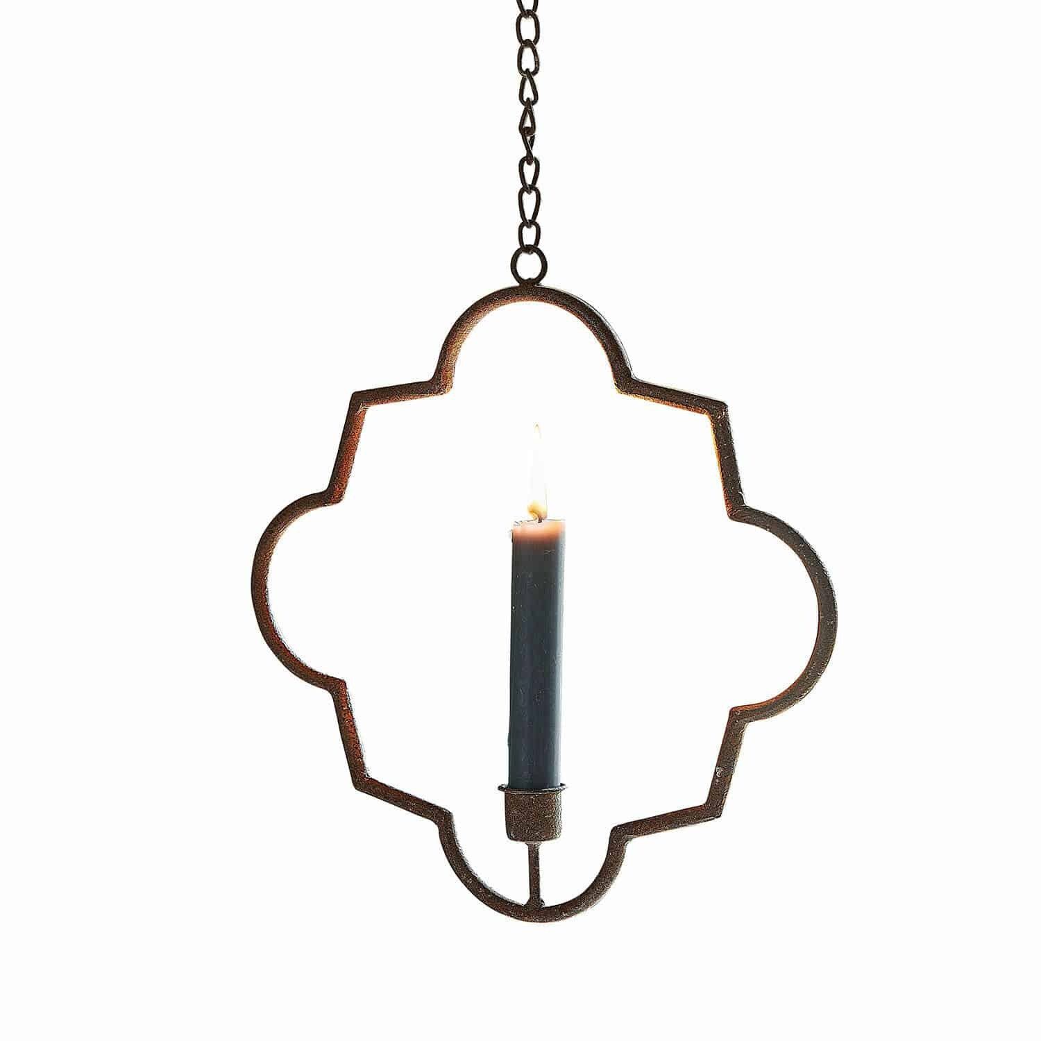 Mirabeau Kerzenständer Kerzenhalter Pervinque antikbraun günstig online kaufen