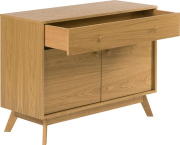 Woodman Sideboard Bjórgvin, Breite 100 cm, im schlichten skandinavischen Design