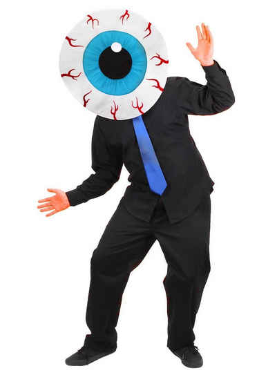 Elope Verkleidungsmaske Augapfel, Große Stoffmaske mit Durchblick