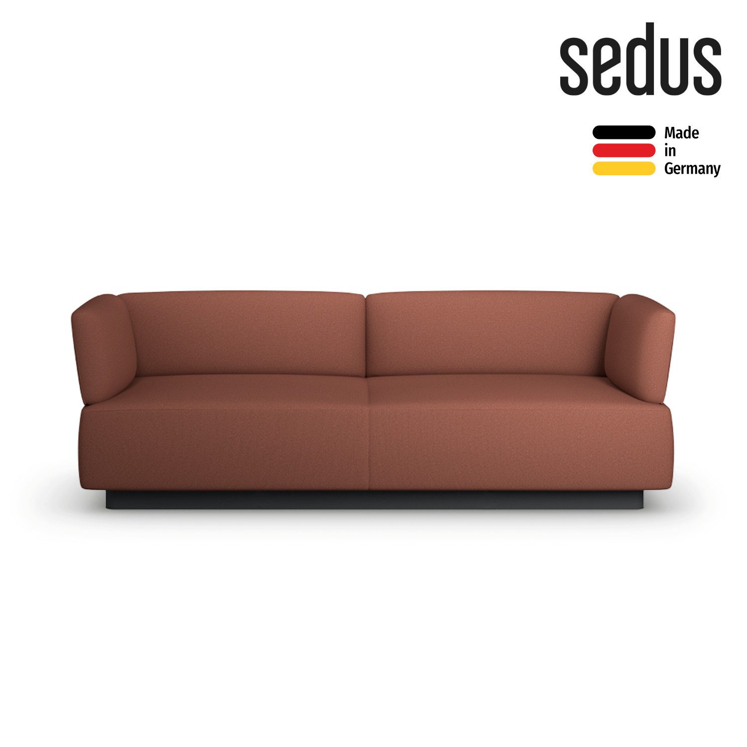 sedus Loungesofa se:living sofa, Made in Germany, 5 Jahre Garantie, ergonomisches Lounge Sofa