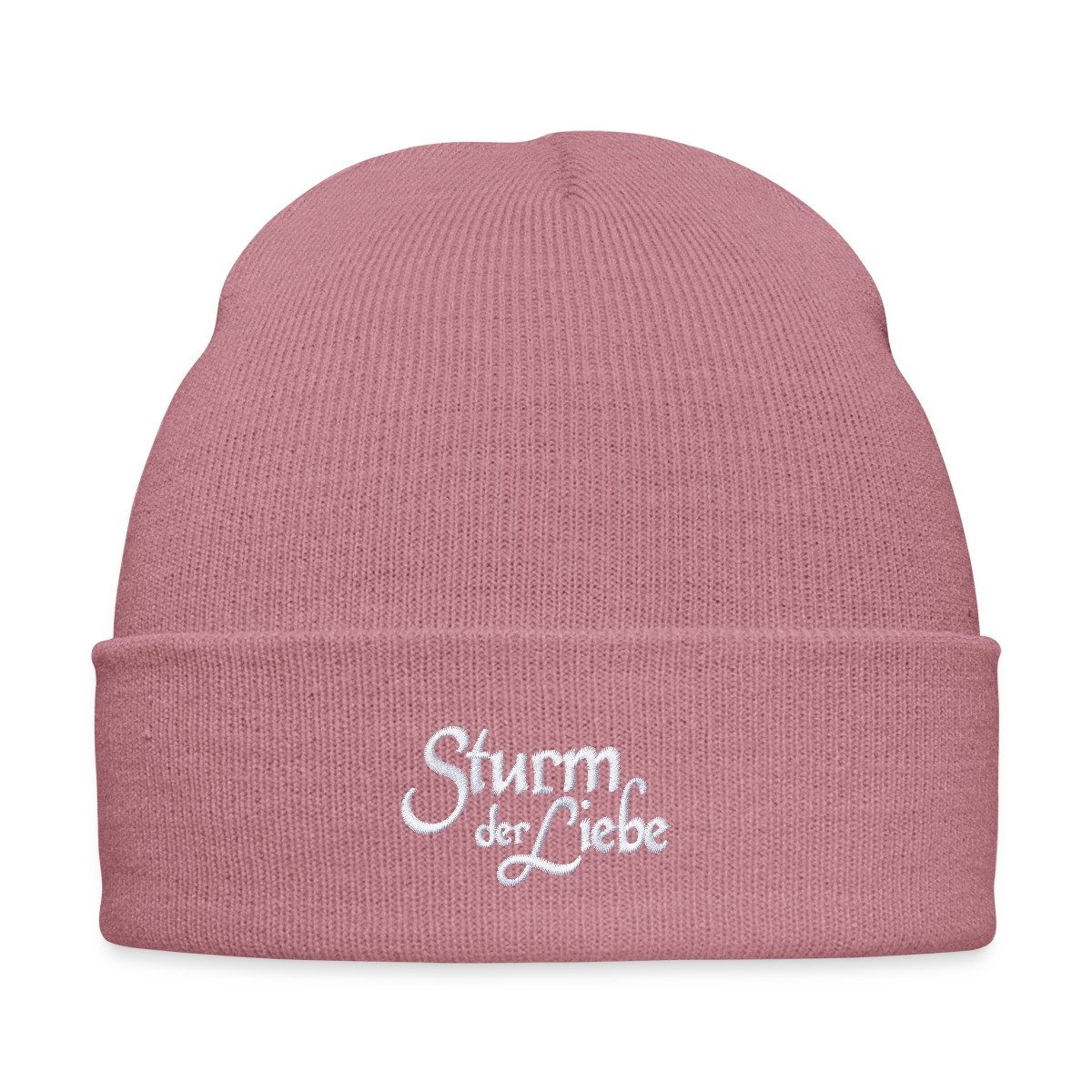 Spreadshirt Beanie Sturm der Liebe Offizielles Logo Gestickt Wintermütze (1-St)
