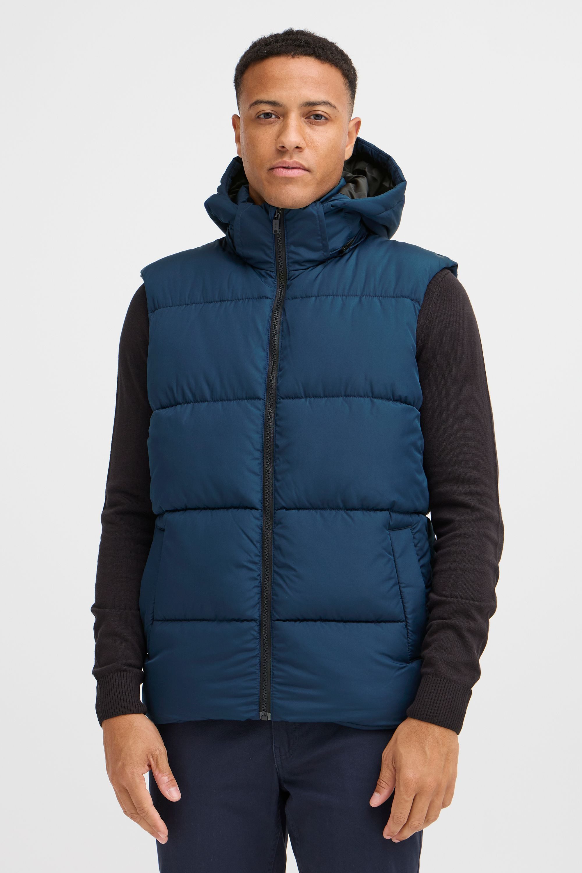 Blend Steppweste BHZipa Stilvolle Basic Steppweste mit Taschen