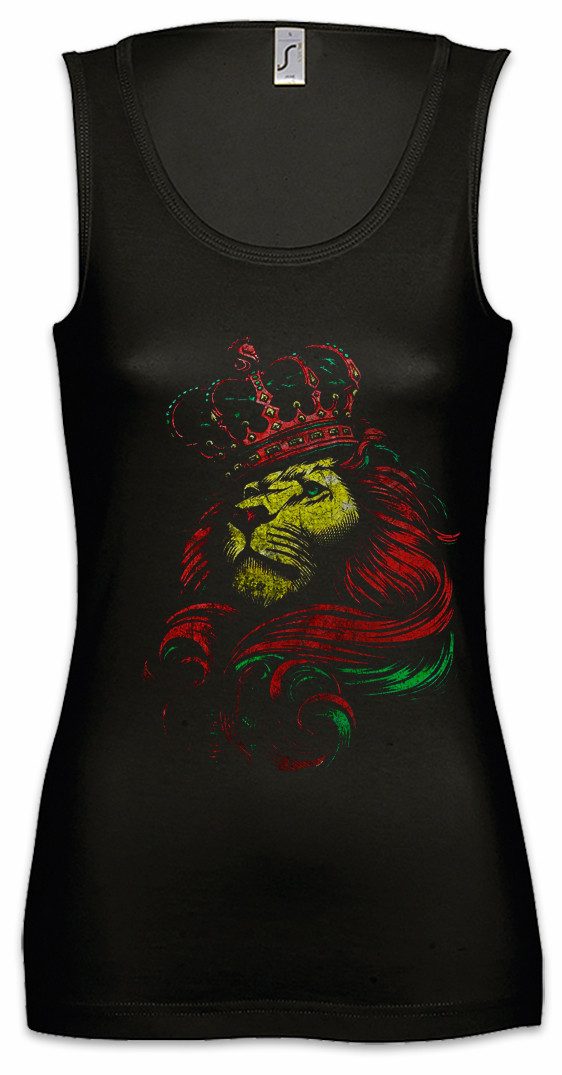 Tanktop Reggae Lion VI Ärmelloses Damen T-ShirtMusic Jah Babylon Musik