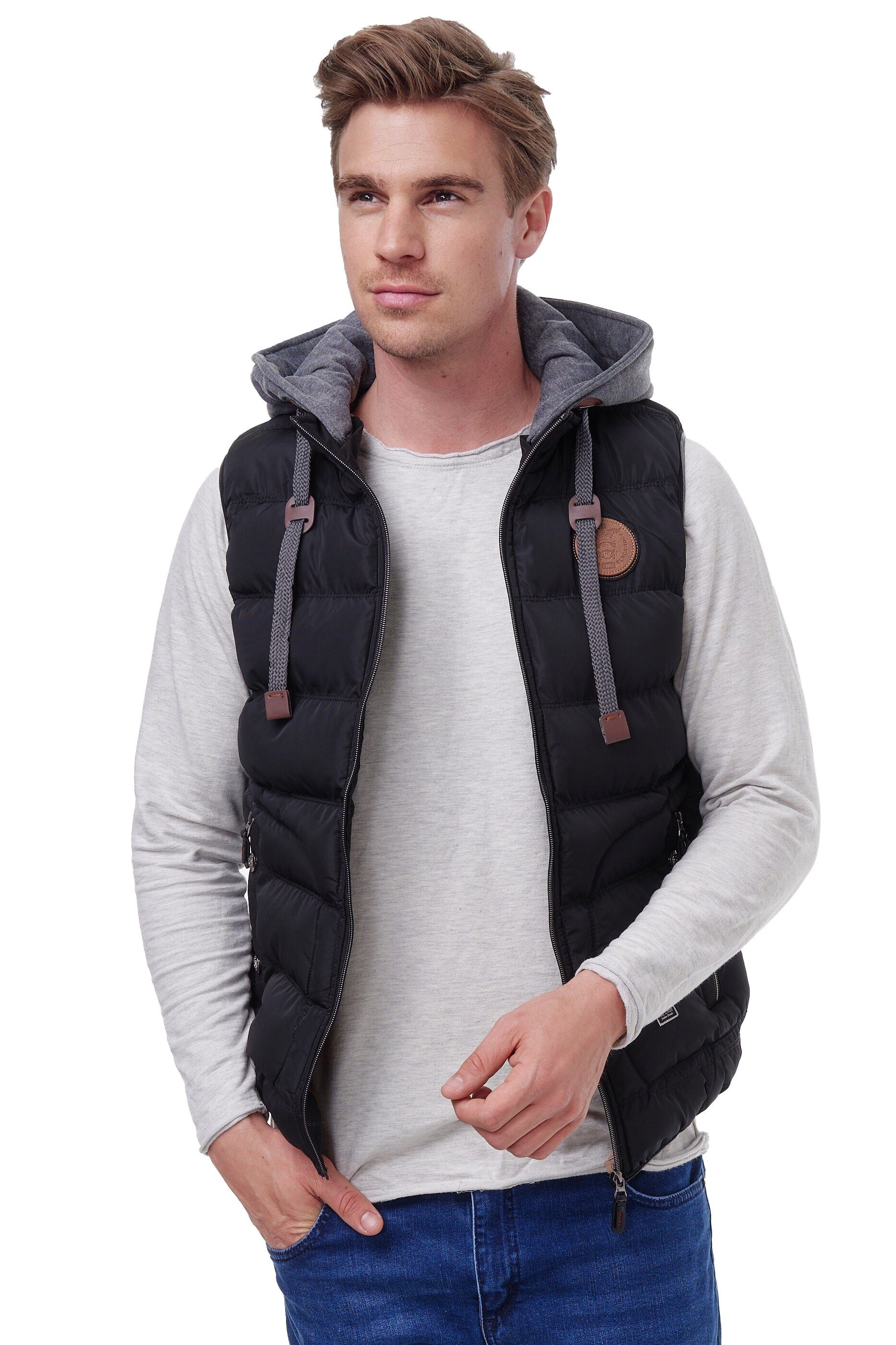 BLACKROCK Steppweste BR1701 Herren Outdoor-Weste - Slim-Fit - Abnehmbare Ka günstig online kaufen