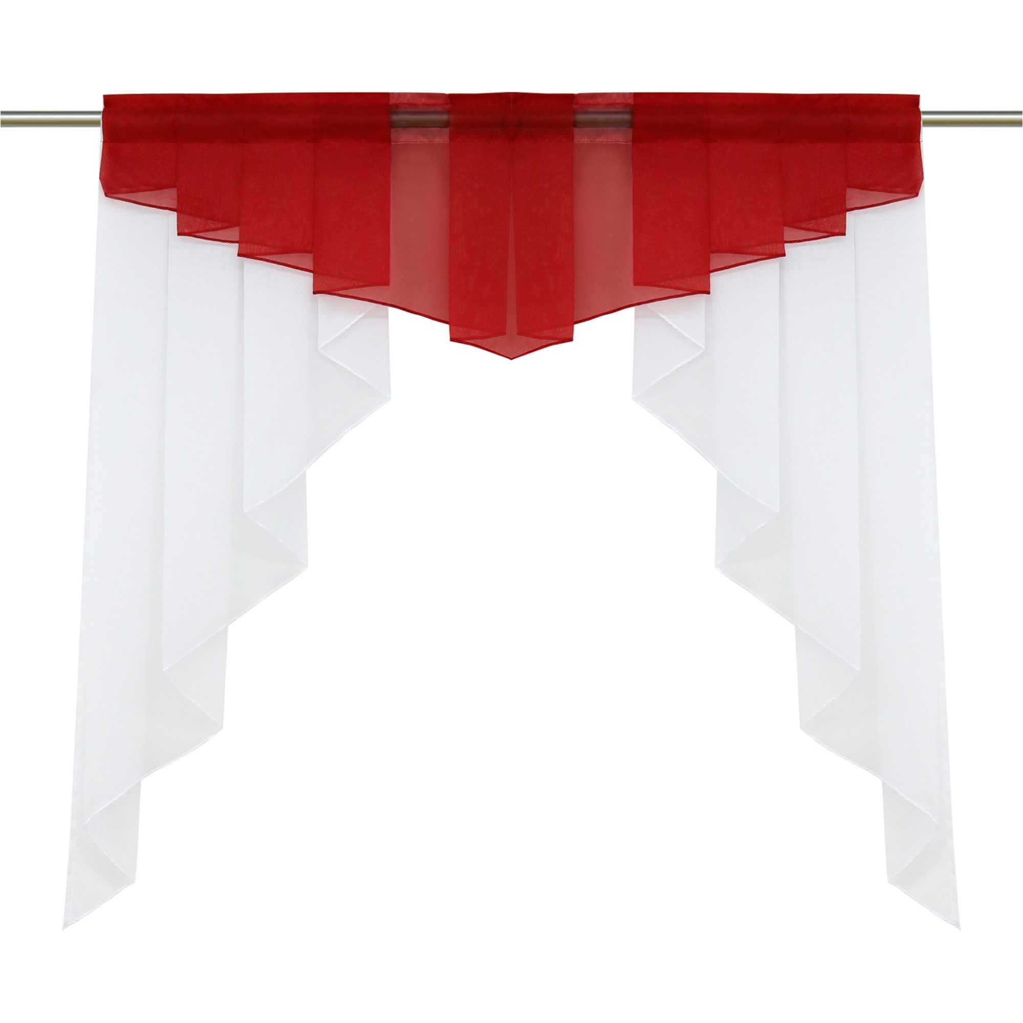 Delien Raffrollo Fiona, mit Stangendurchzug, Bistrogardinen Kleinfenster, K günstig online kaufen