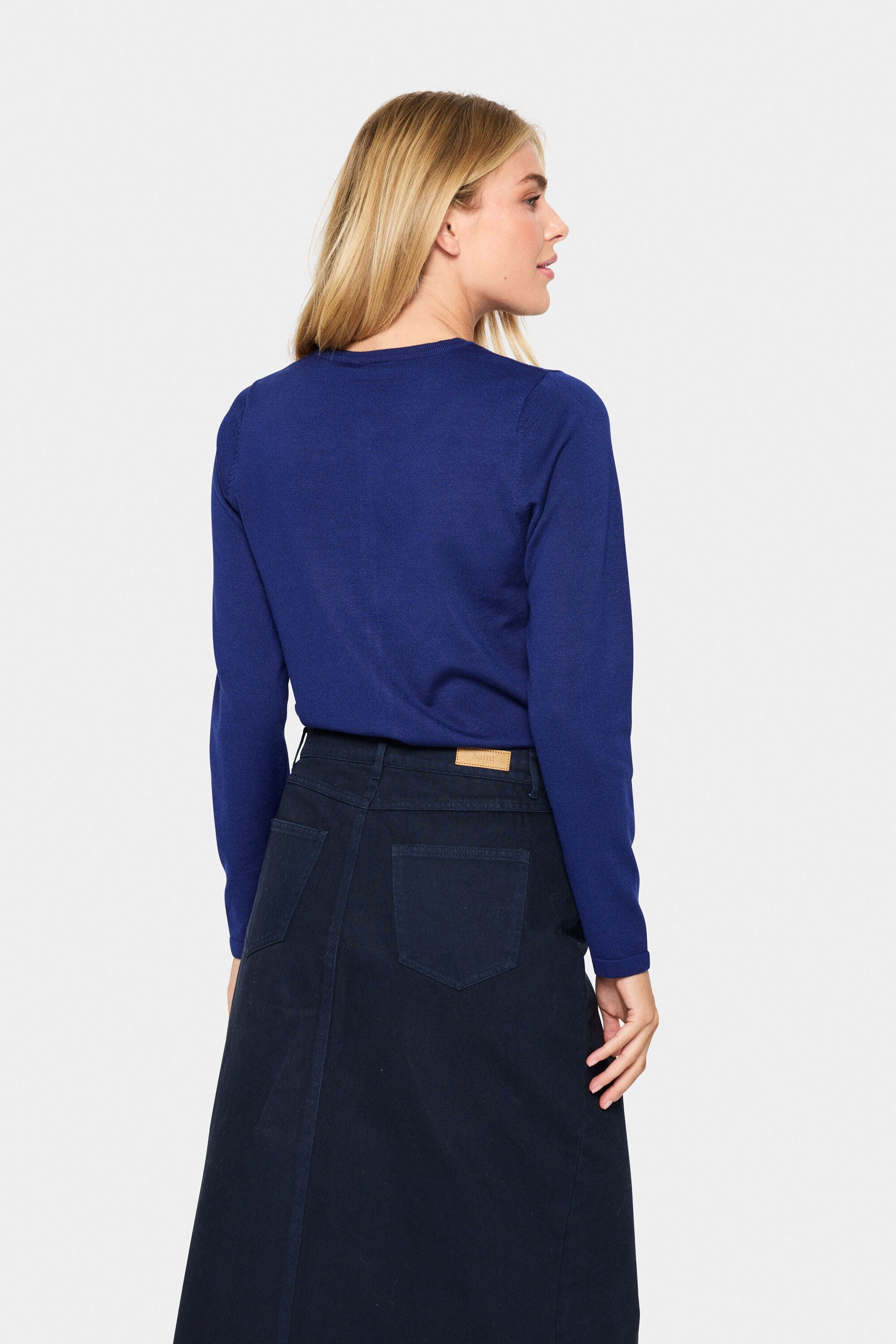 Saint Tropez Cardigan A8661, MilaSZ R-Neck Cardigan