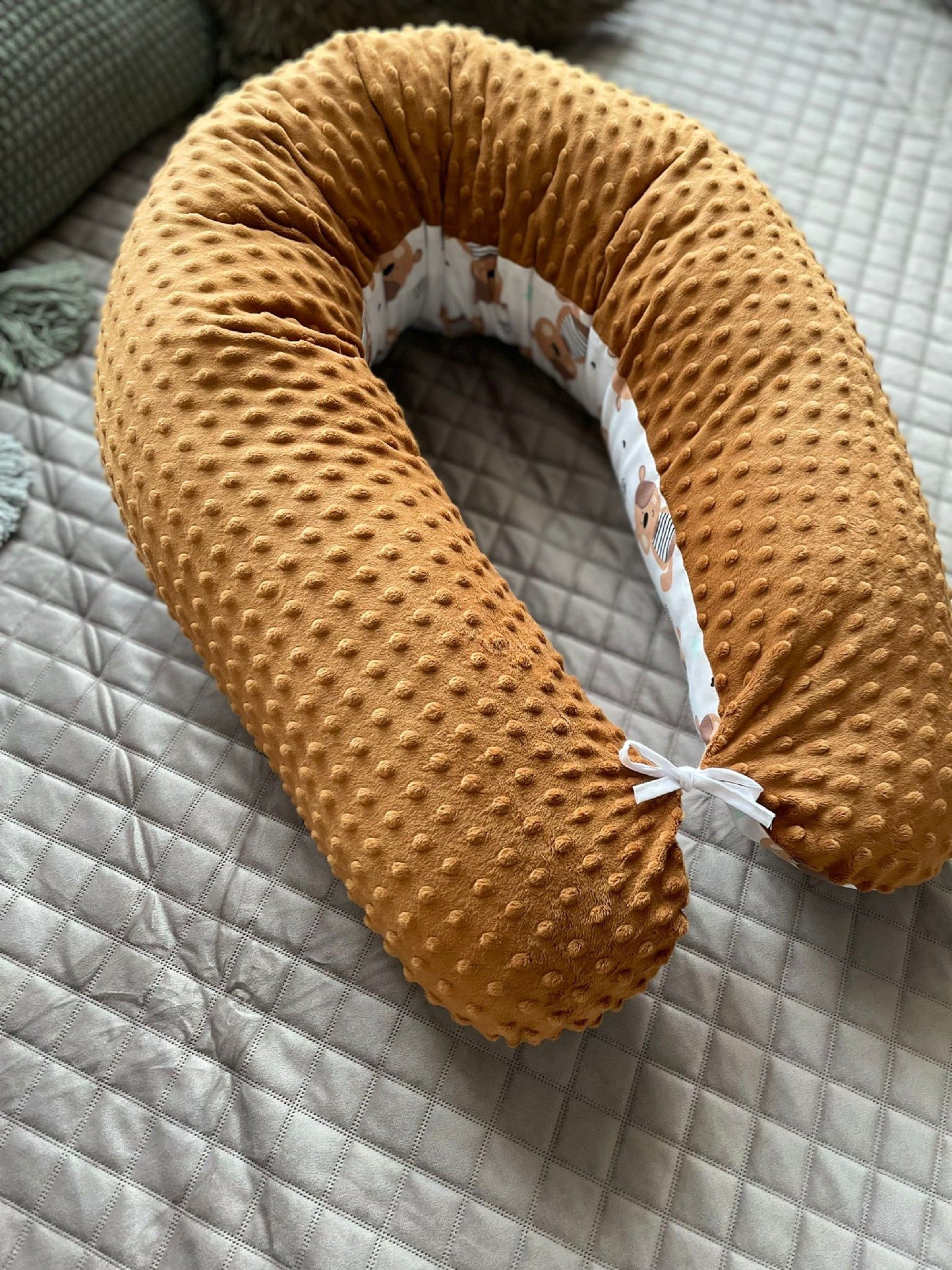 Loolay Stillkissen Waffelpique MINKY Seitenschläferkissen Schwangerschaftsk günstig online kaufen