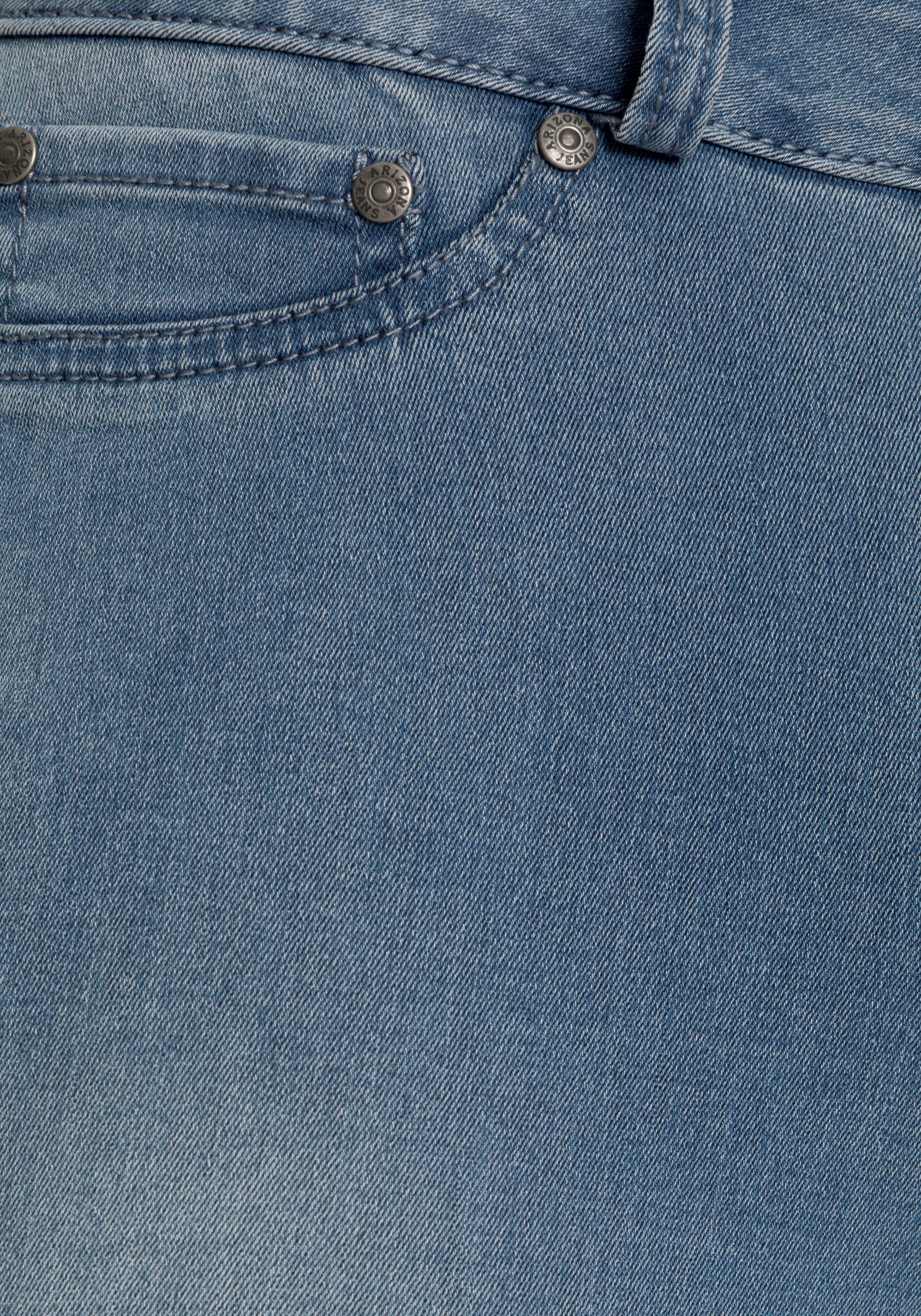 Arizona Skinny-fit-Jeans Ultra High Stretch Waist mit Shapingnähten blue-used