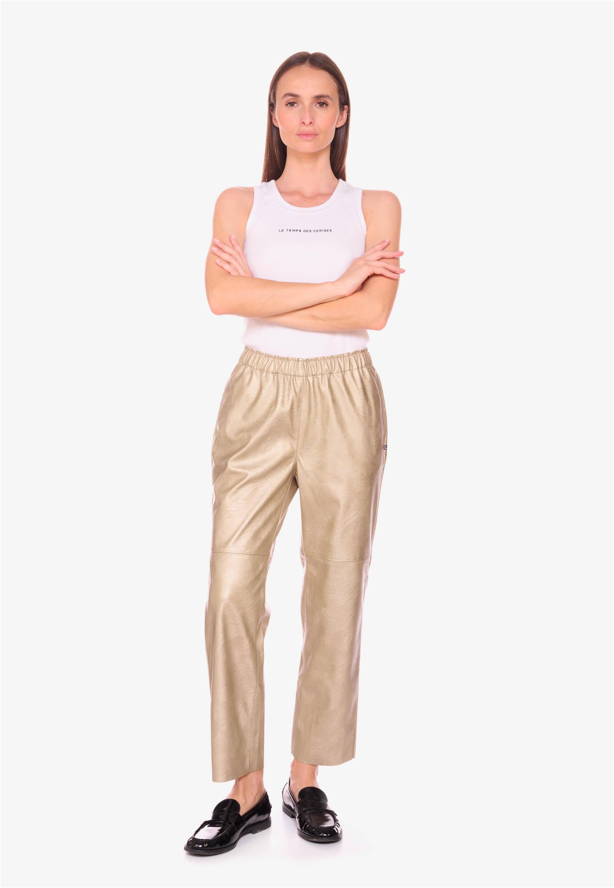 Le Temps Des Cerises Stoffhose ANDREE mit elastischem Bund