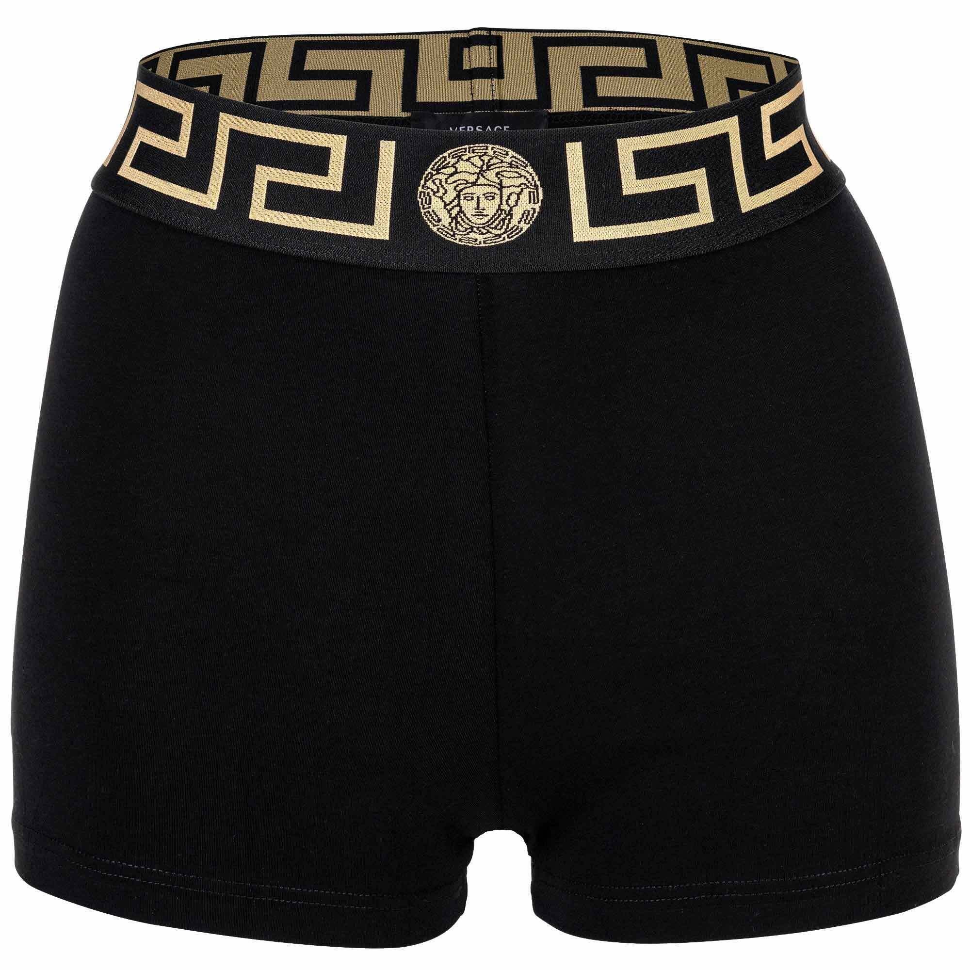 Versace Panty Damen Shorts - Unterwäsche, Schwarz Organic Panty, TOPEKA