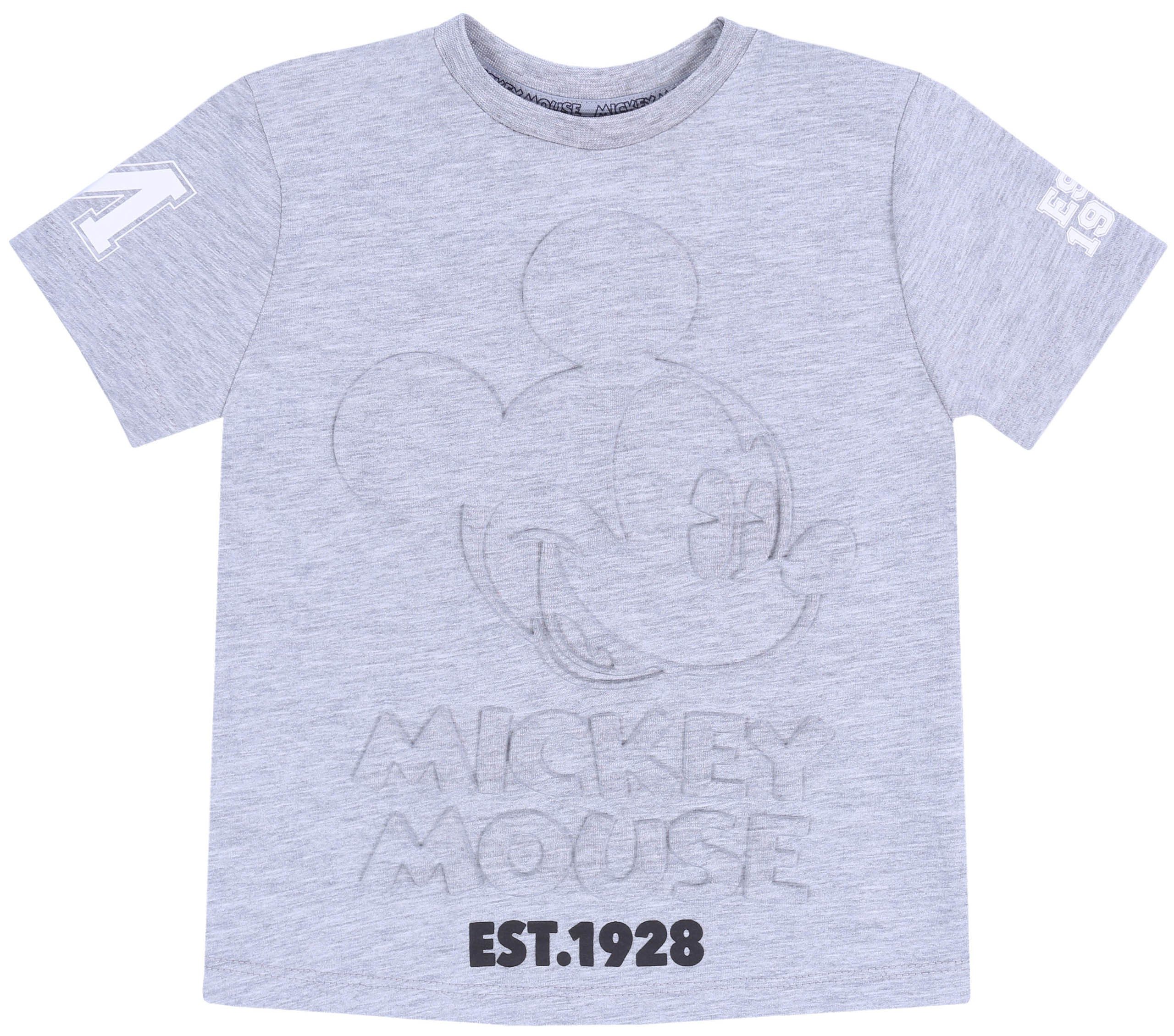 Sarcia.eu Kurzarmbluse Graues T-Shirt, Mickey Maus DISNEY T-Shirt 18-24 Monate