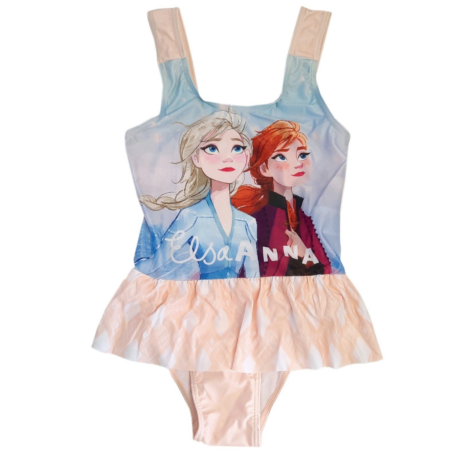 Disney Frozen Badeanzug »Die Eiskönigin Elsa Anna Mädchen Anzug« Gr. 104  bis 140