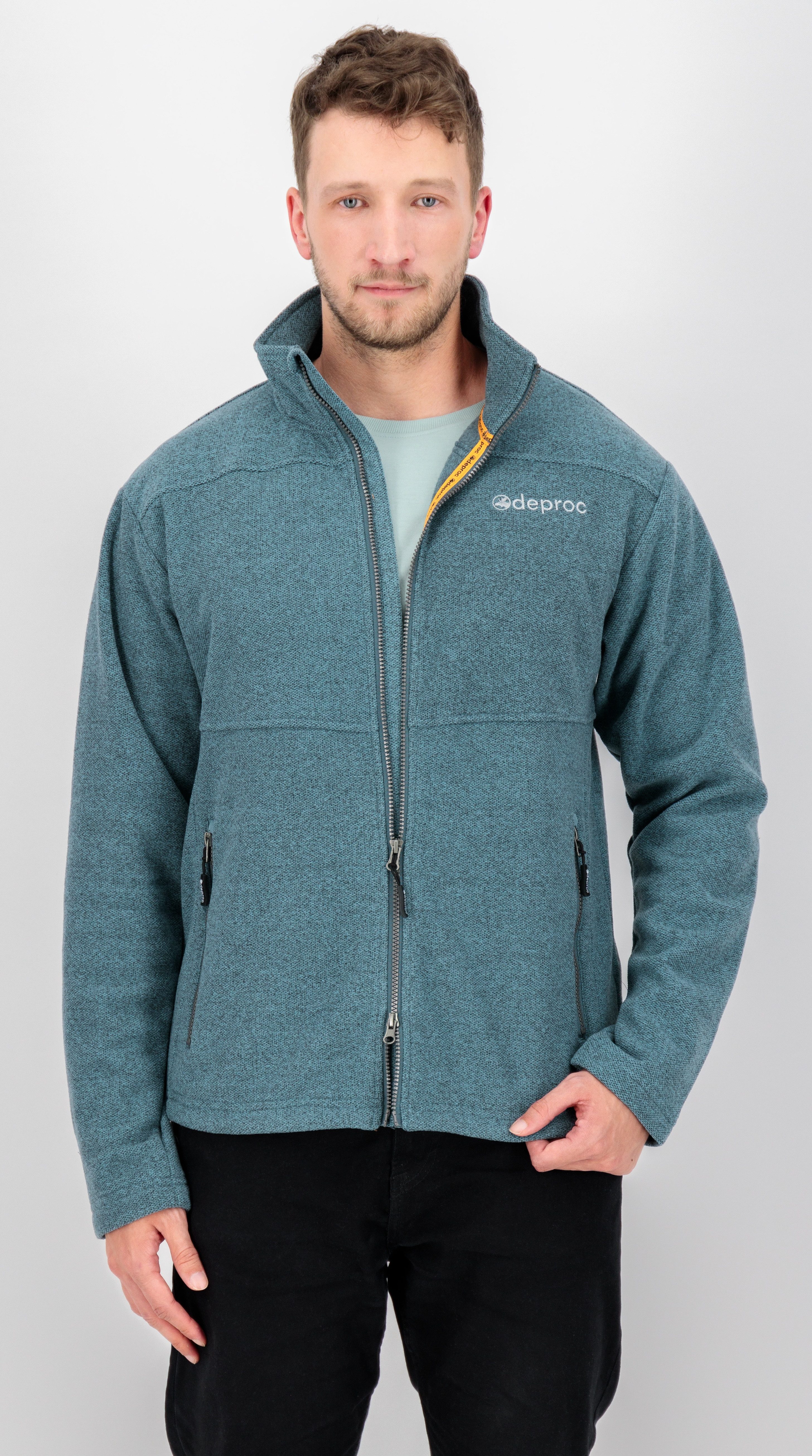 DEPROC Active Strickfleecejacke SEWARD CS Fleece, Mid-Layer, Fleecejacke auch in Großen Größen