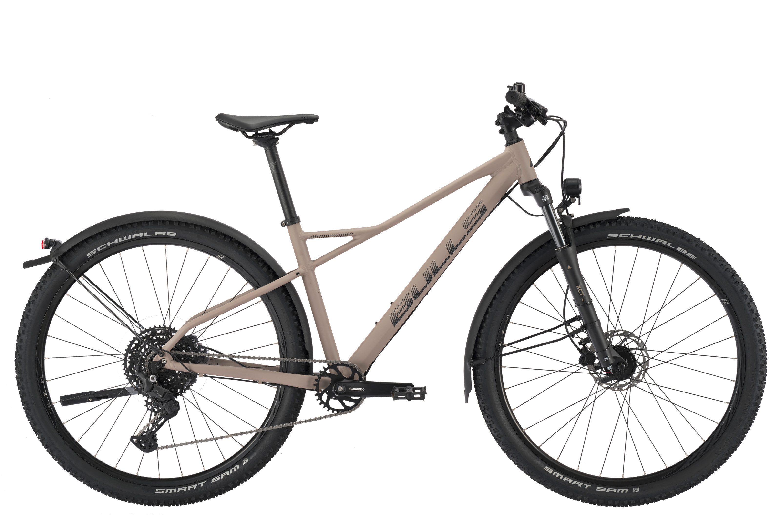 Bulls Mountainbike Bulls Sharptail Street 2 27,5'' beige 2027, 10 Gang Shimano Cues RD-U6000, Kettenschaltung