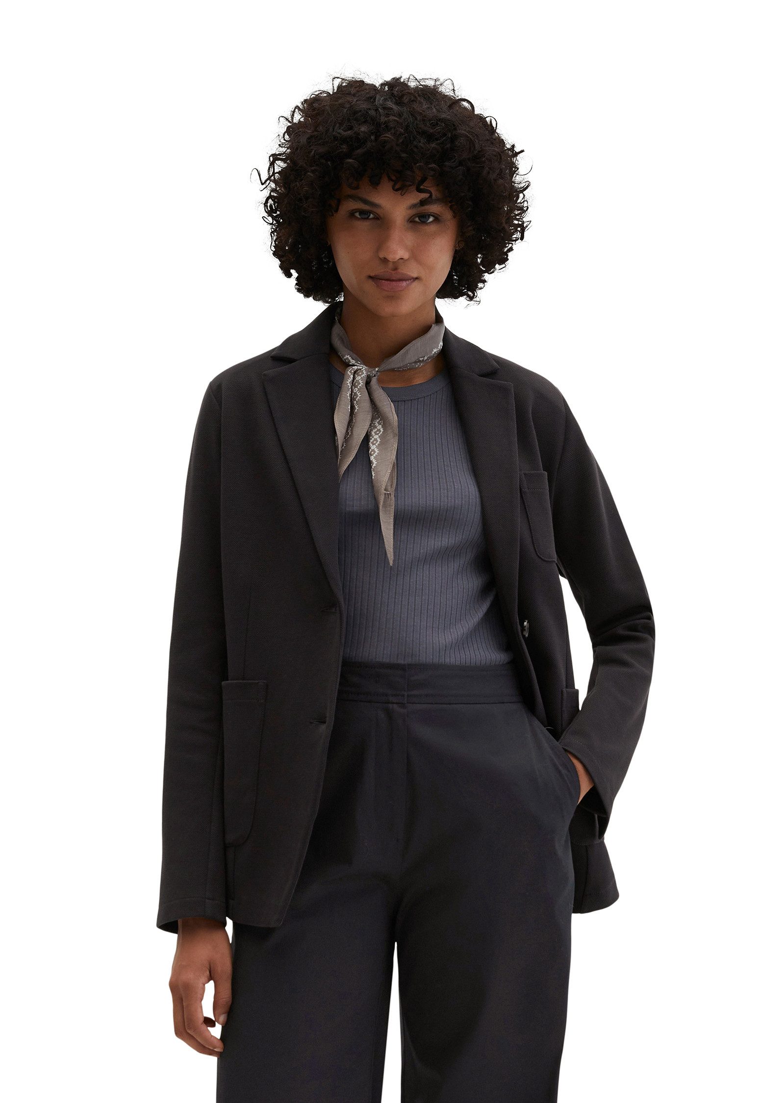 Marc O'Polo Jerseyblazer aus Organic Cotton-Mix
