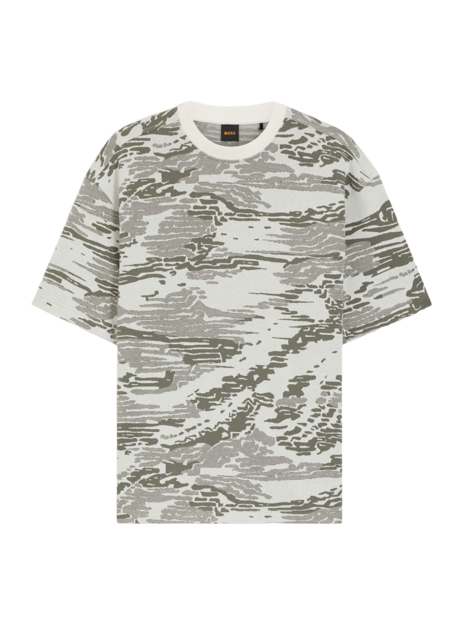 Kurzarmshirt BOSS Men Orange