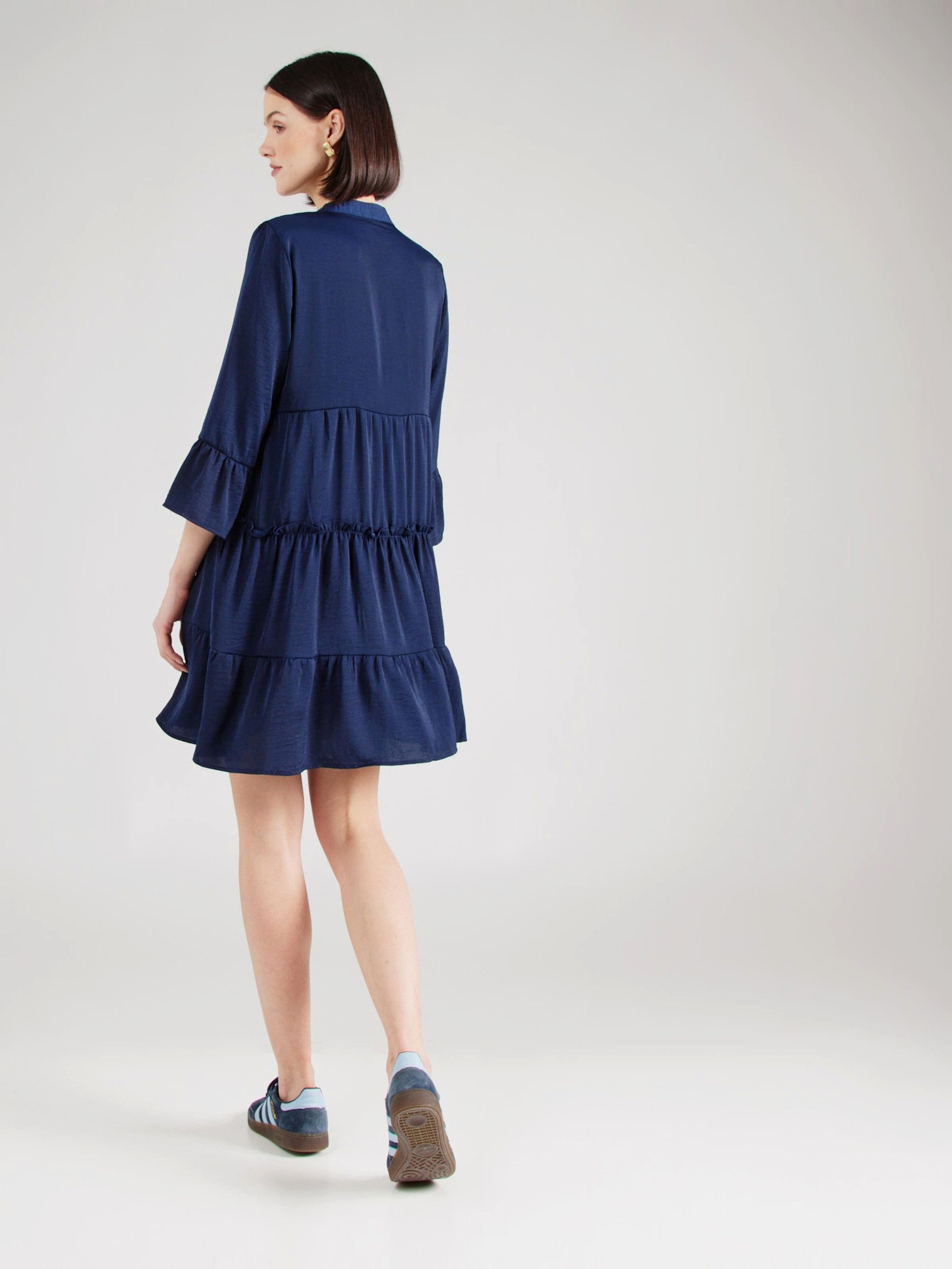 Vero Moda Midikleid KATRINE (1-tlg) Drapiert/gerafft günstig online kaufen