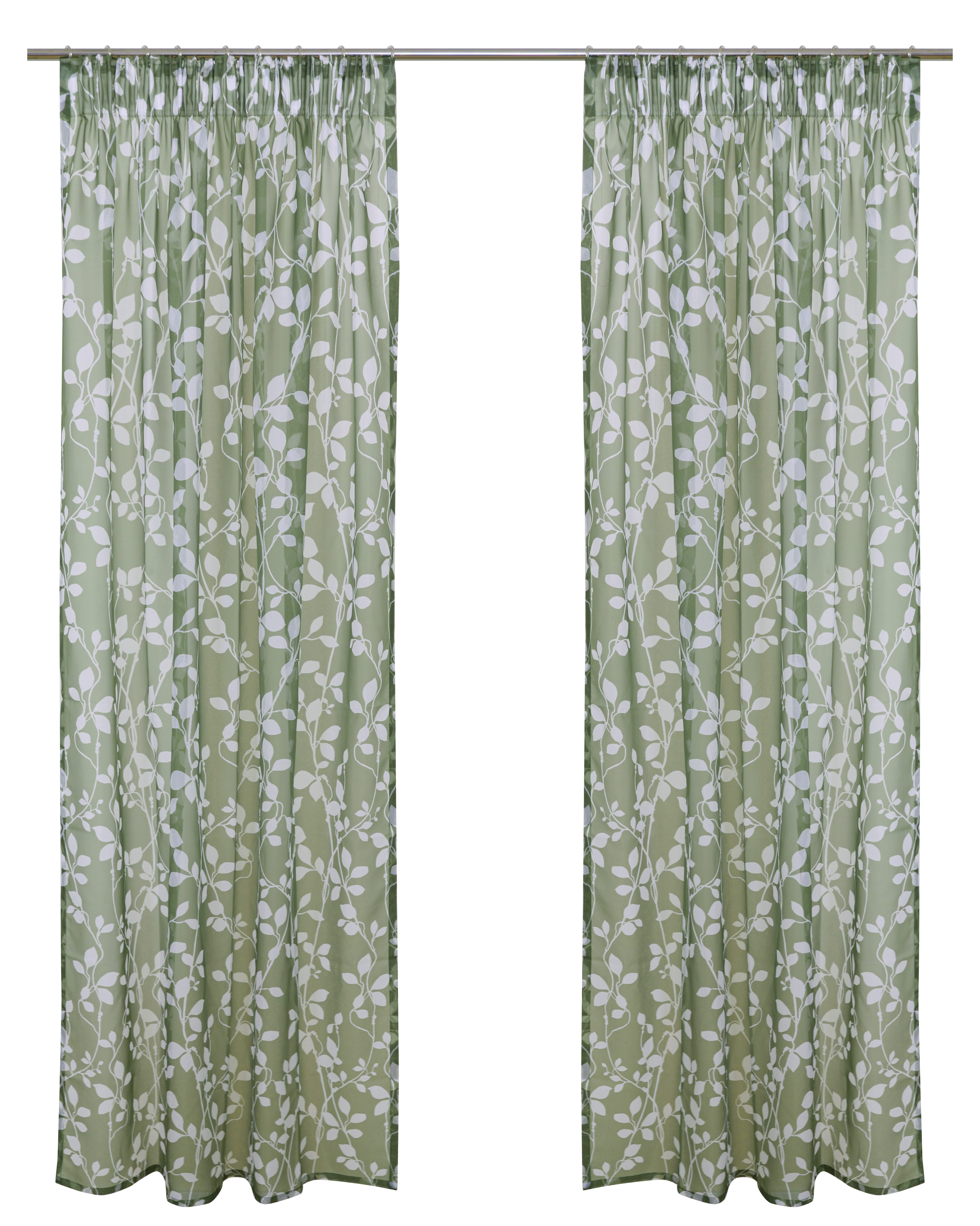 OTTO home Gardine Issoire (1 St), Multifunktionsband, transparent, Wohnzimmer, Schlafzimmer, Esszimmer, gemustert und halbtransparent