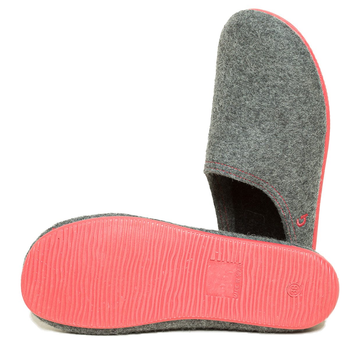 Gottstein Wool Slide-In Pantoffel (1-tlg) Pantoffeln - Anatomische Passform für hohen Tragekomfort