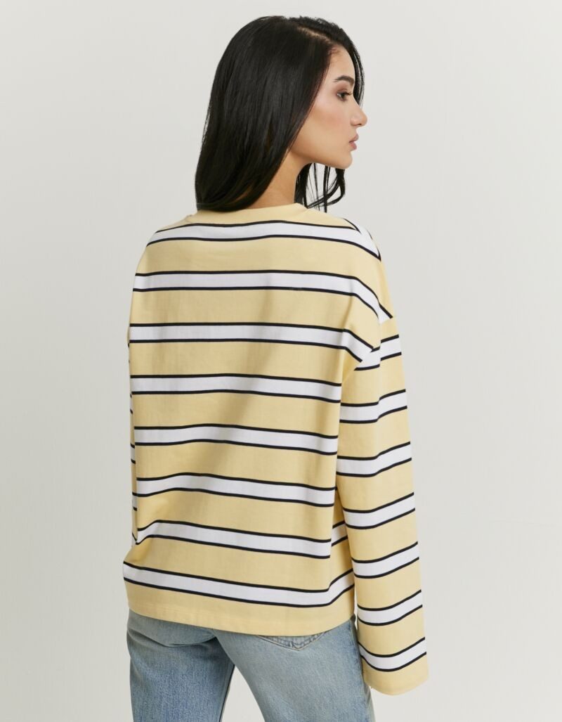 Tally Weijl Langarmshirt STSCOBERLA Baumwolle