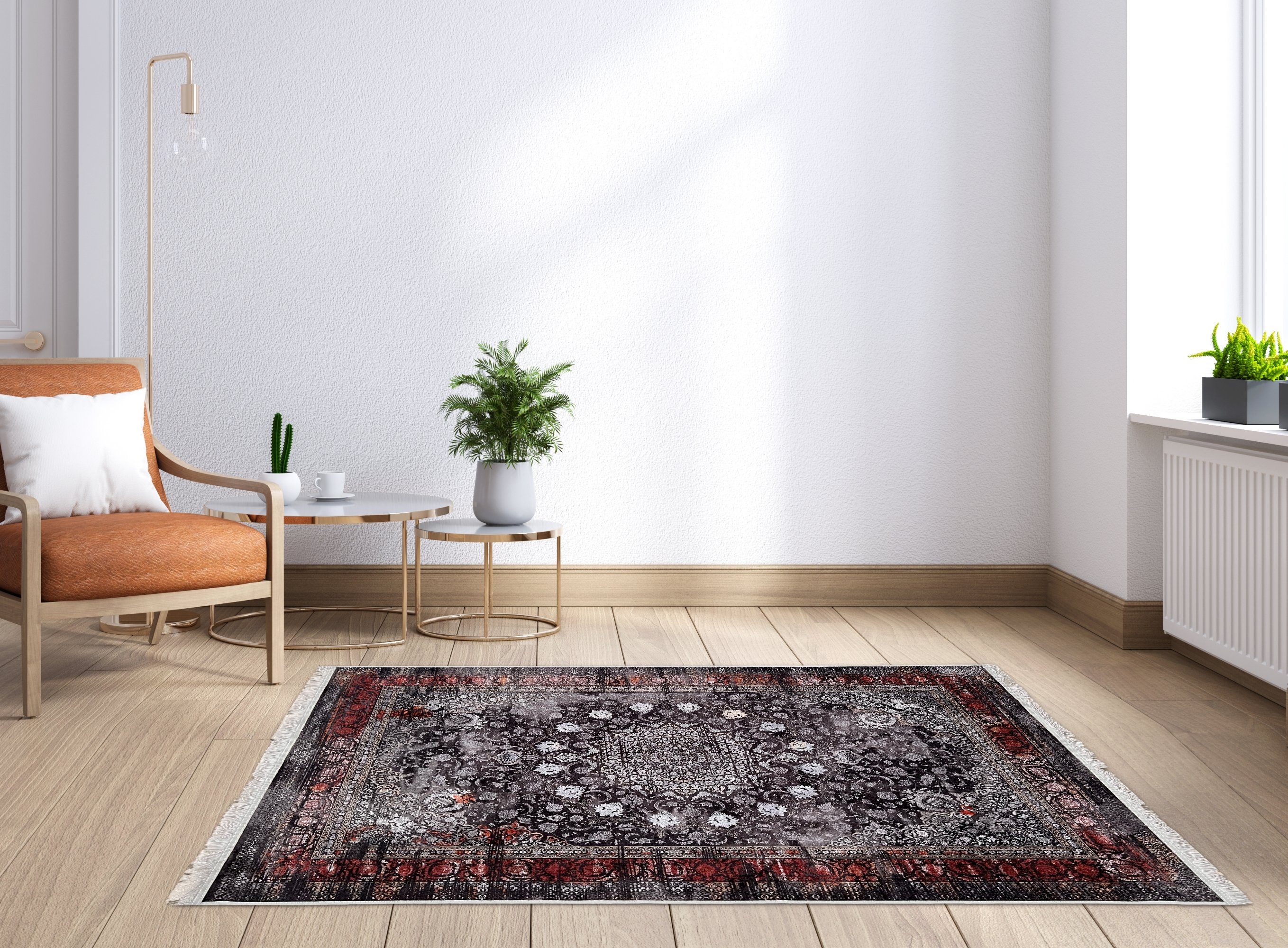 Mozato Teppich Apolo, Höhe: 3 mm, Waschmaschine geeignet