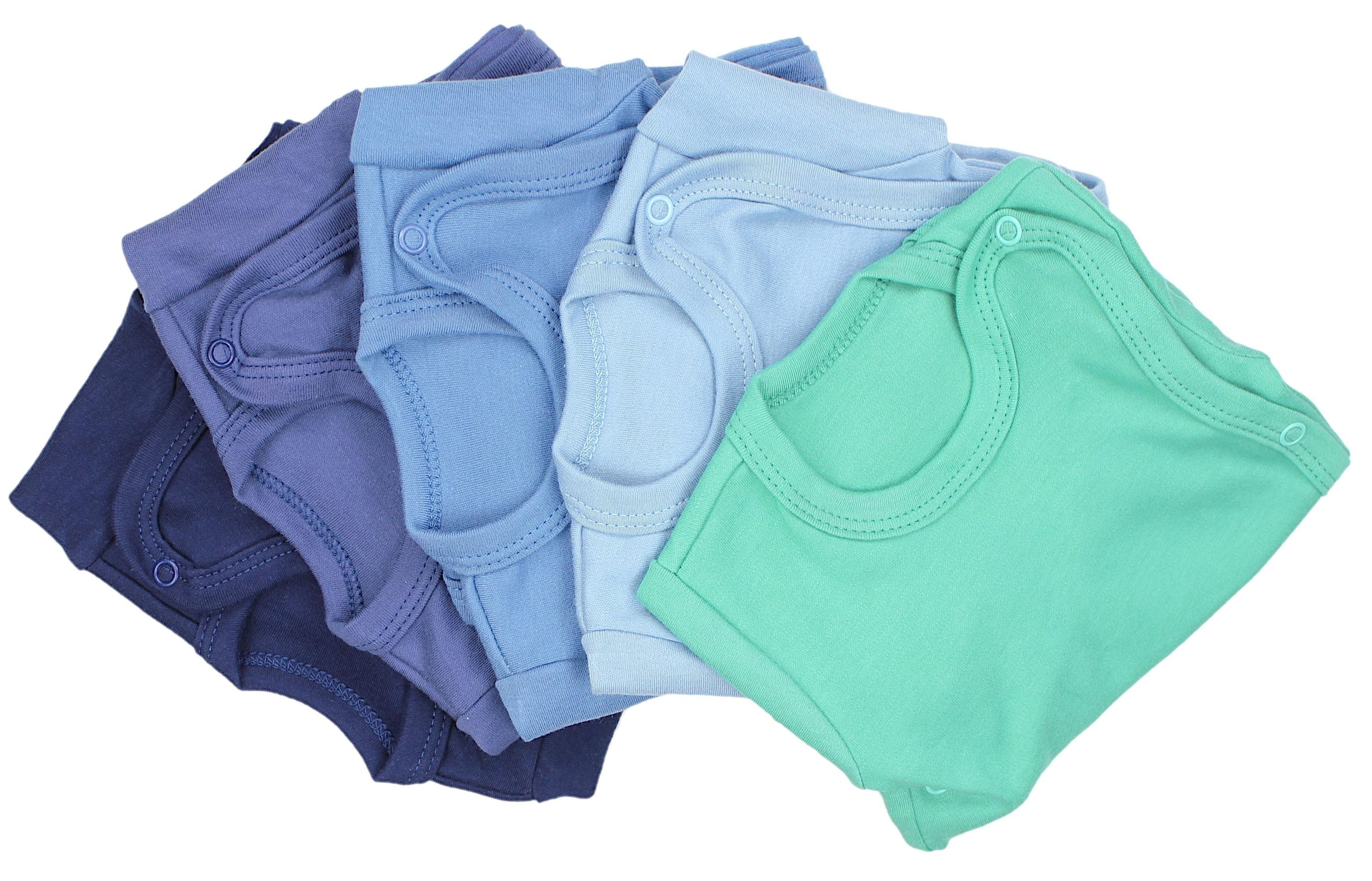 TupTam Langarmwickelbody TupTam Baby Unisex Langarm Wickelbody im 5er Set