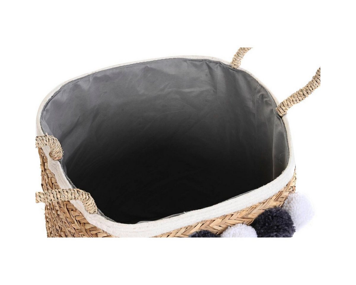 Thumbnail - DKD Home Decor Aufbewahrungsbox Dkd home decor Korb-Set DKD Home Decor natürlich Baumwolle Bommeln Nat