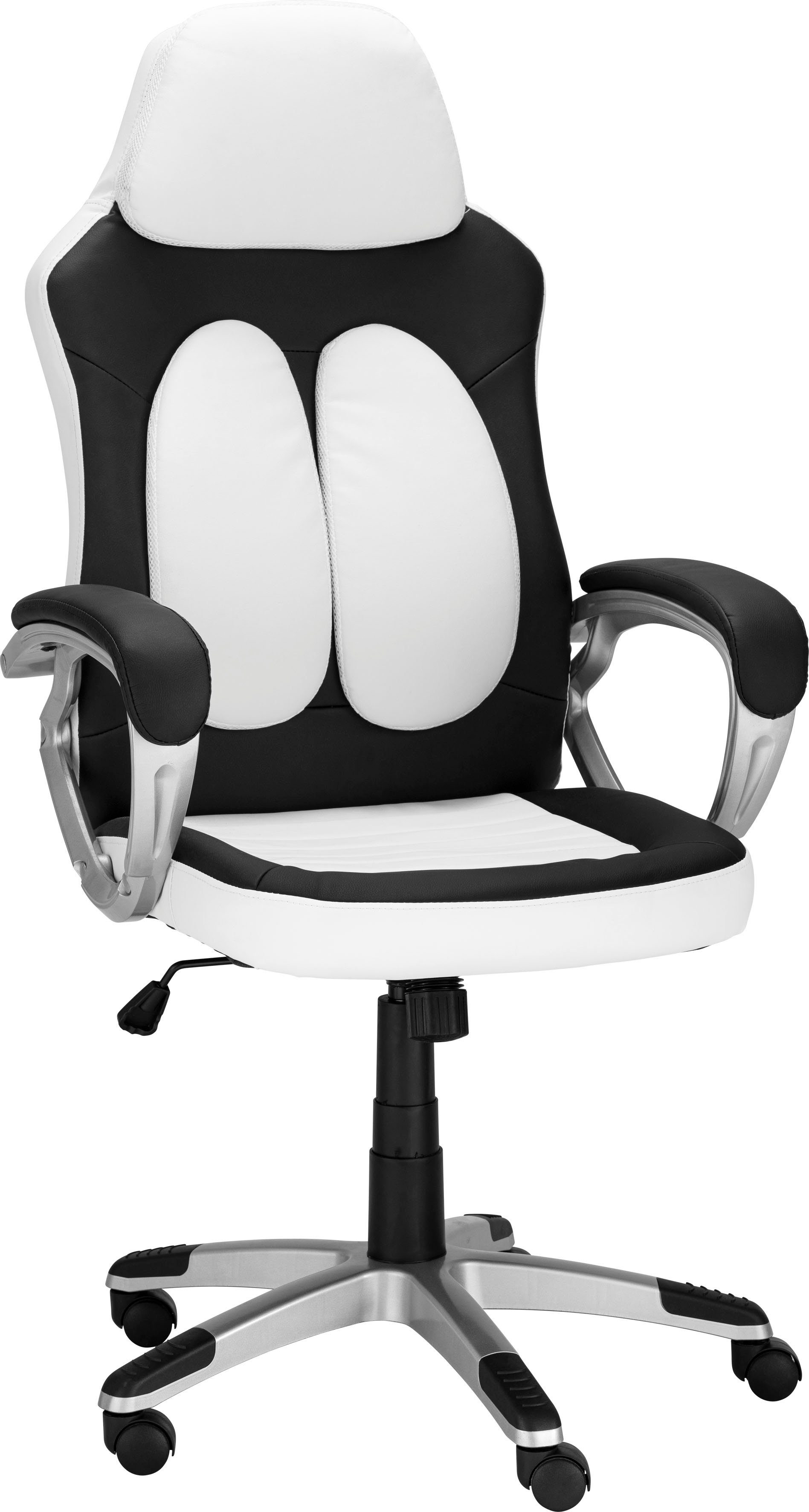 INOSIGN Gaming-Stuhl Niro St), Stützkissen Sitzhöhe mit 42-52 Rücken, am cm (1