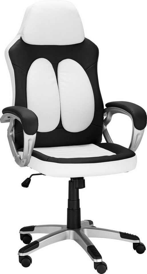 INOSIGN Gaming-Stuhl Niro (1 St), mit Stützkissen am Rücken, Sitzhöhe 42-52  cm