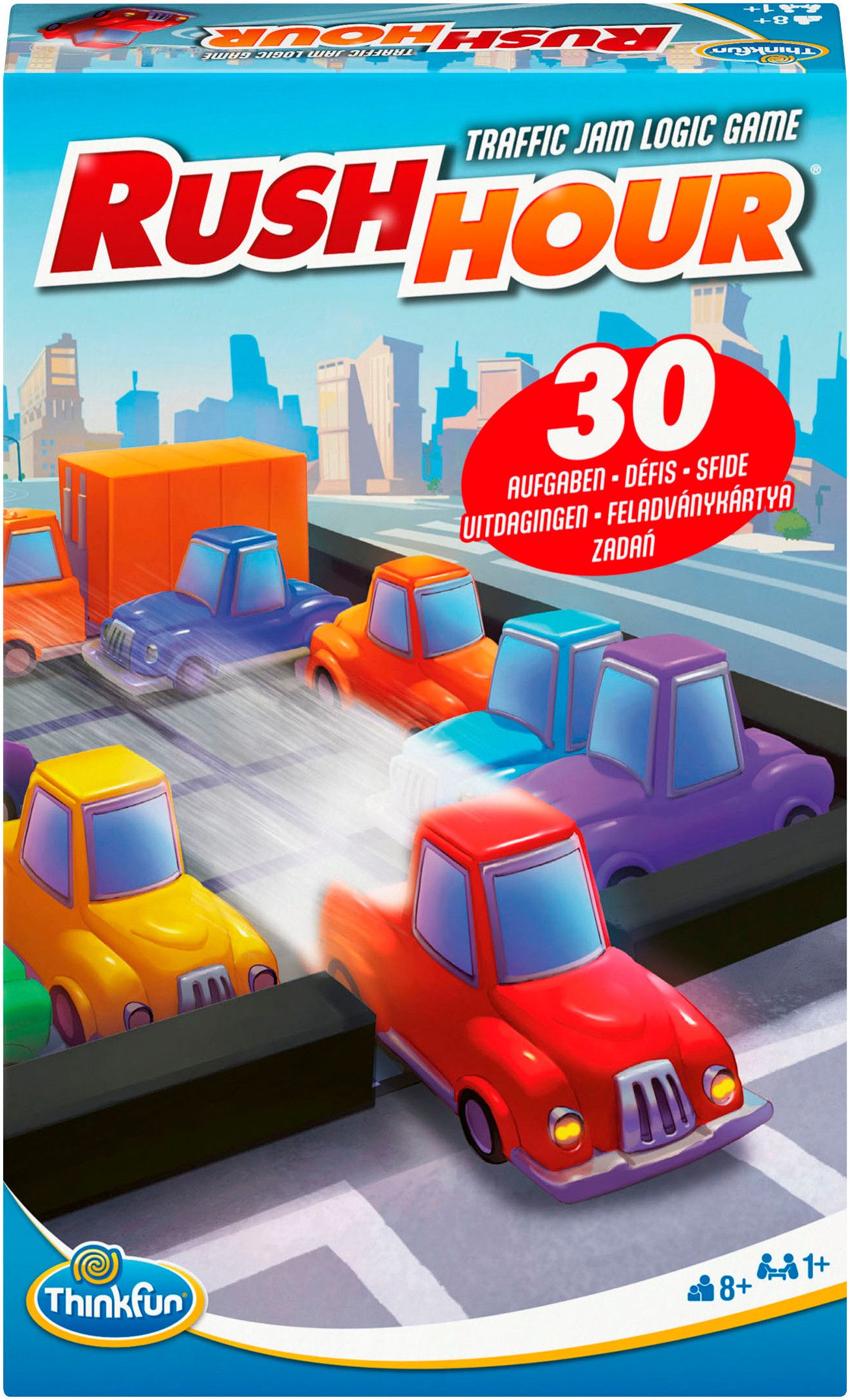 Thinkfun® Spiel Rush Hour, Denkspiel, Made in Europe