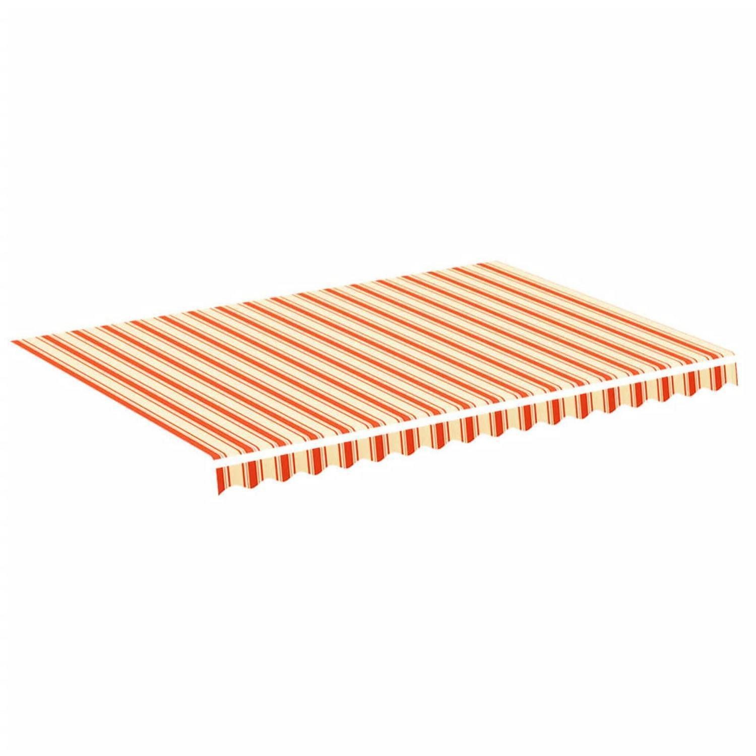 LuxusKollektion Markise Markisenbespannung 350x250 cm gelb-orange (1-St)