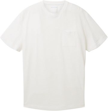 TOM TAILOR T-Shirt Meliert Optik