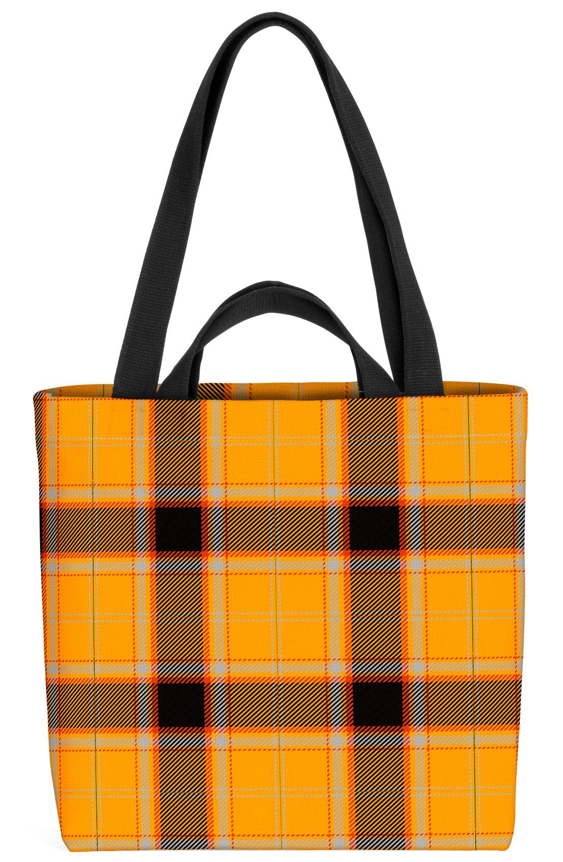 void-henkeltasche-1-tlg-vintage-plaid-karo-muster-holzf-ller