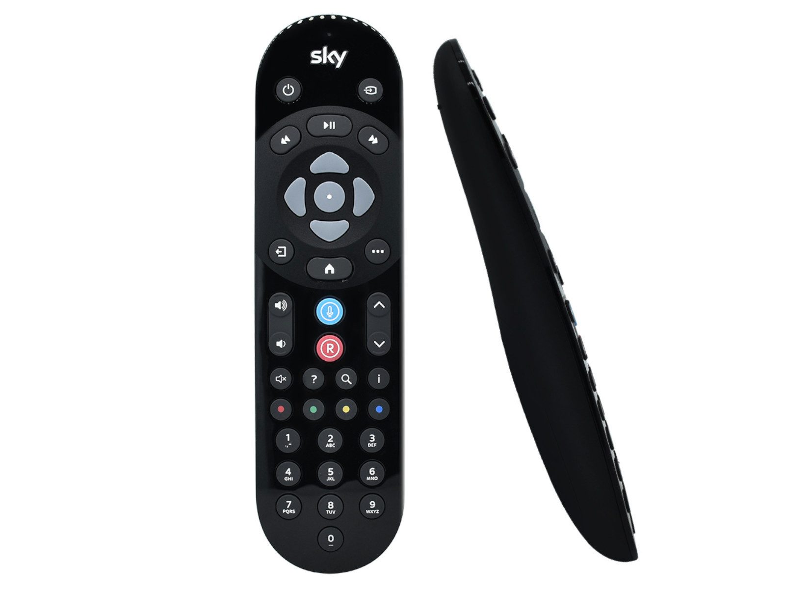 azurano Ersatz für SKY TV Box Fernbedienung (TV Box, universal, Sky Q, Voice remote, SKY135, RC4203801/01R CP02)