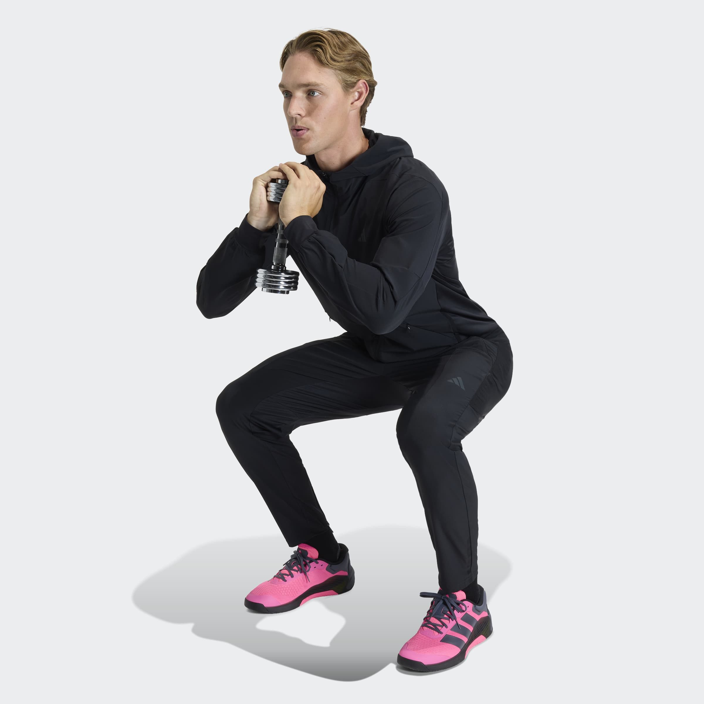 adidas Performance Sporthose D4T WORKOUT mit Climacool® Technologie, aus Polyester, normal-weiter Schnitt