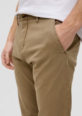 QS Stoffhose SLIM FIT (1-tlg) Chino mit Eingrifftaschen und Gesäßtaschen