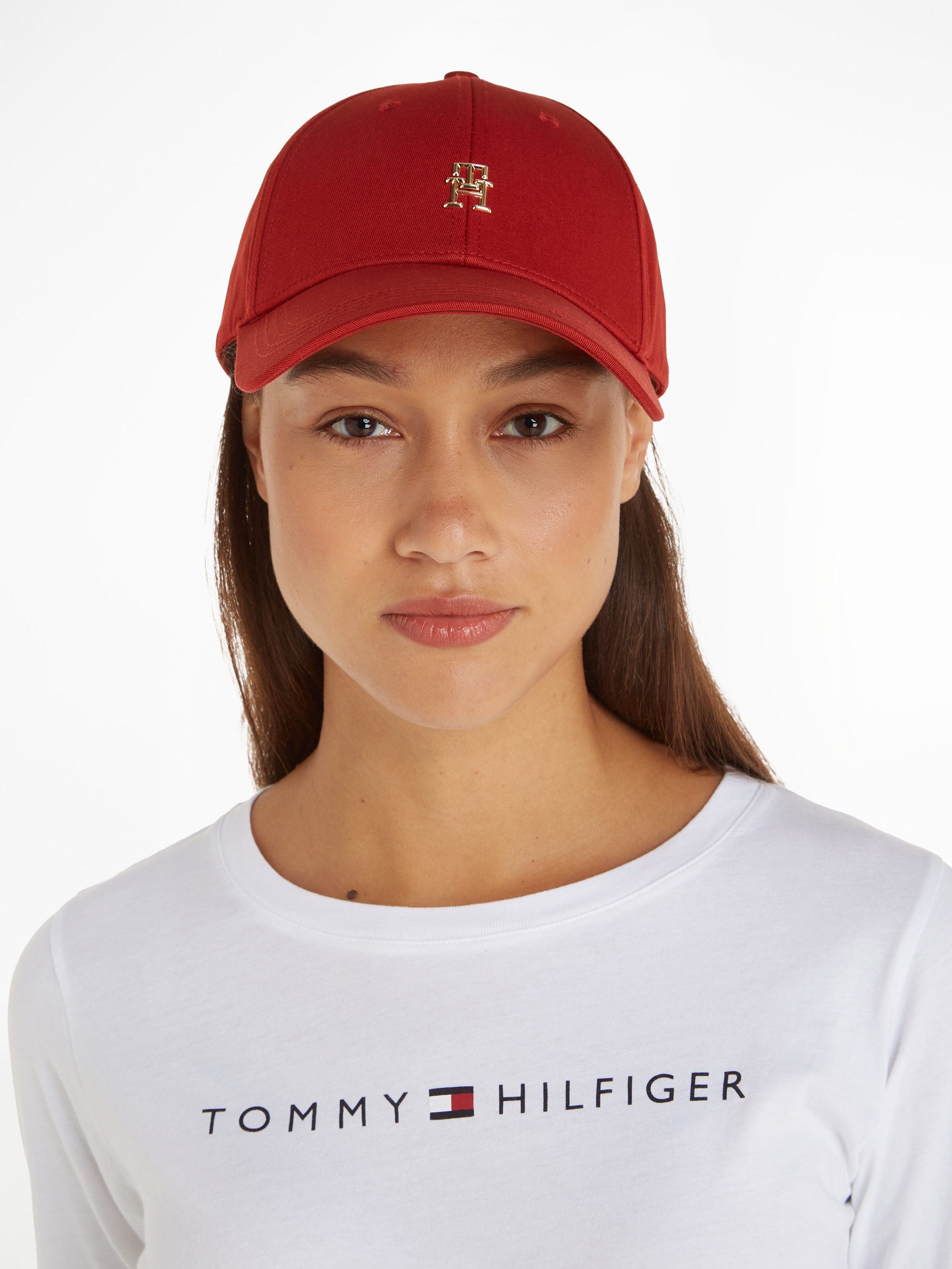 Tommy Hilfiger Baseball Cap TH DISTINCT CORP CAP mit Logoprägung