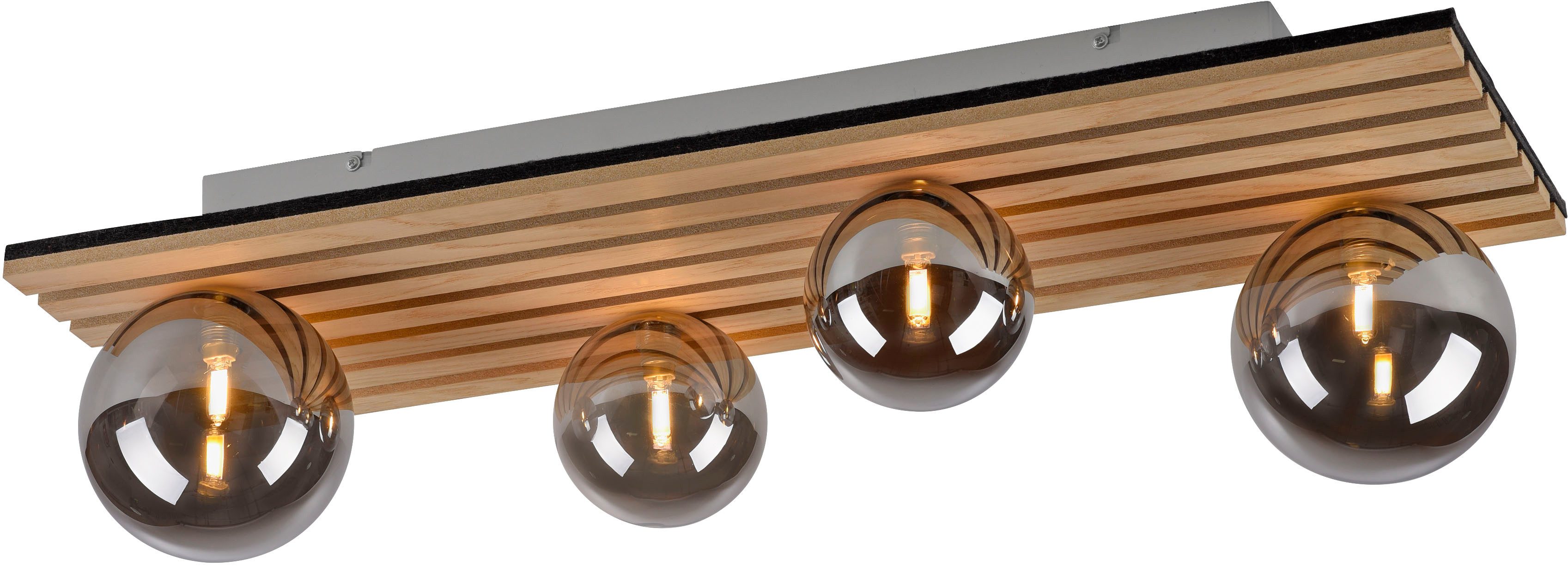 JUST LIGHT Deckenleuchte GREEN STIK, Ein-/Ausschalter, Leuchtmittel wechselbar, Warmweiß, ExklusiveG9